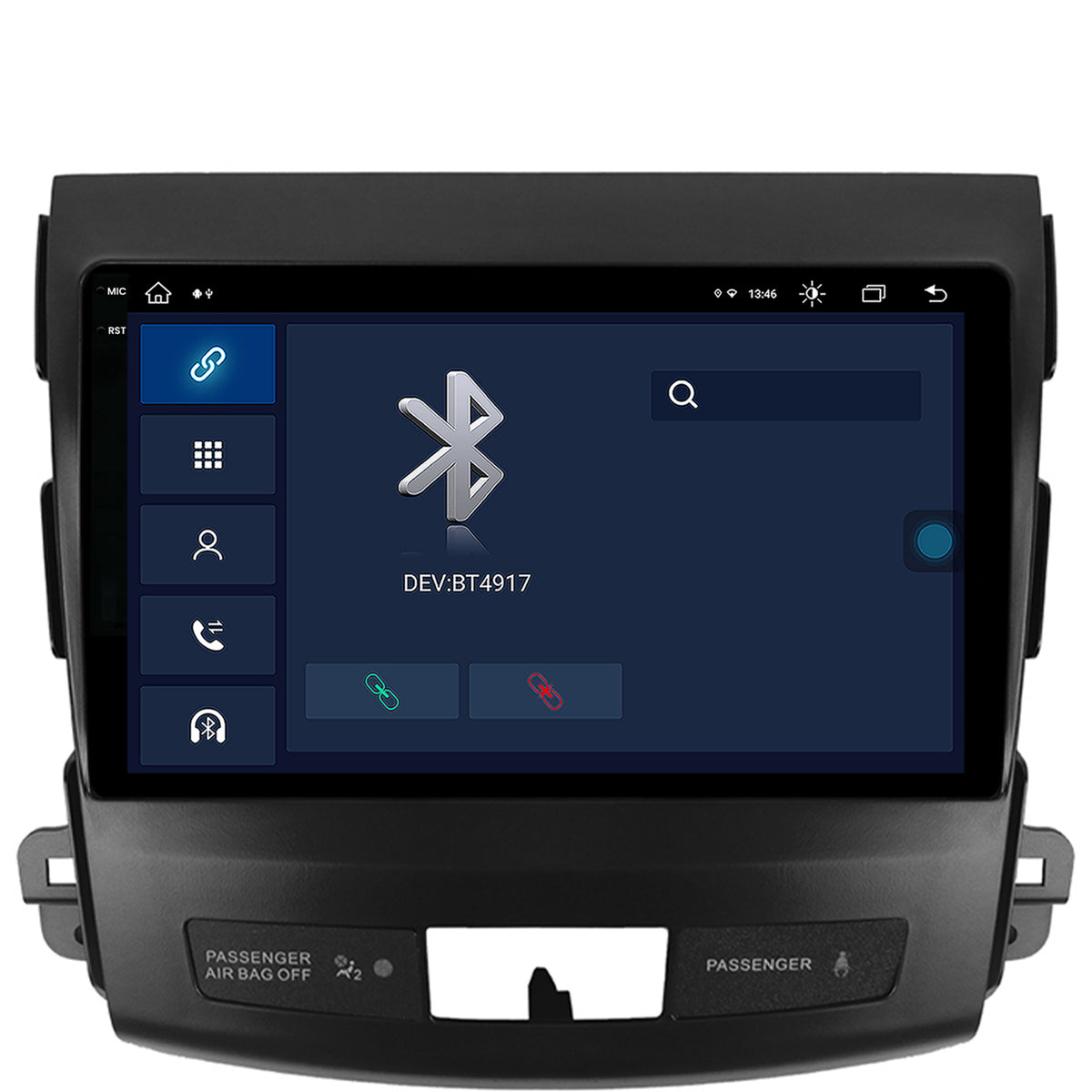 Navigatie Mitsubishi Outlander / Peugeot 4007 / Citron C-Crosser, Android, X-Octacore / 8GB RAM + 256GB ROM, 9.5 Inch - AD-BGX9008+AD-BGRKIT276