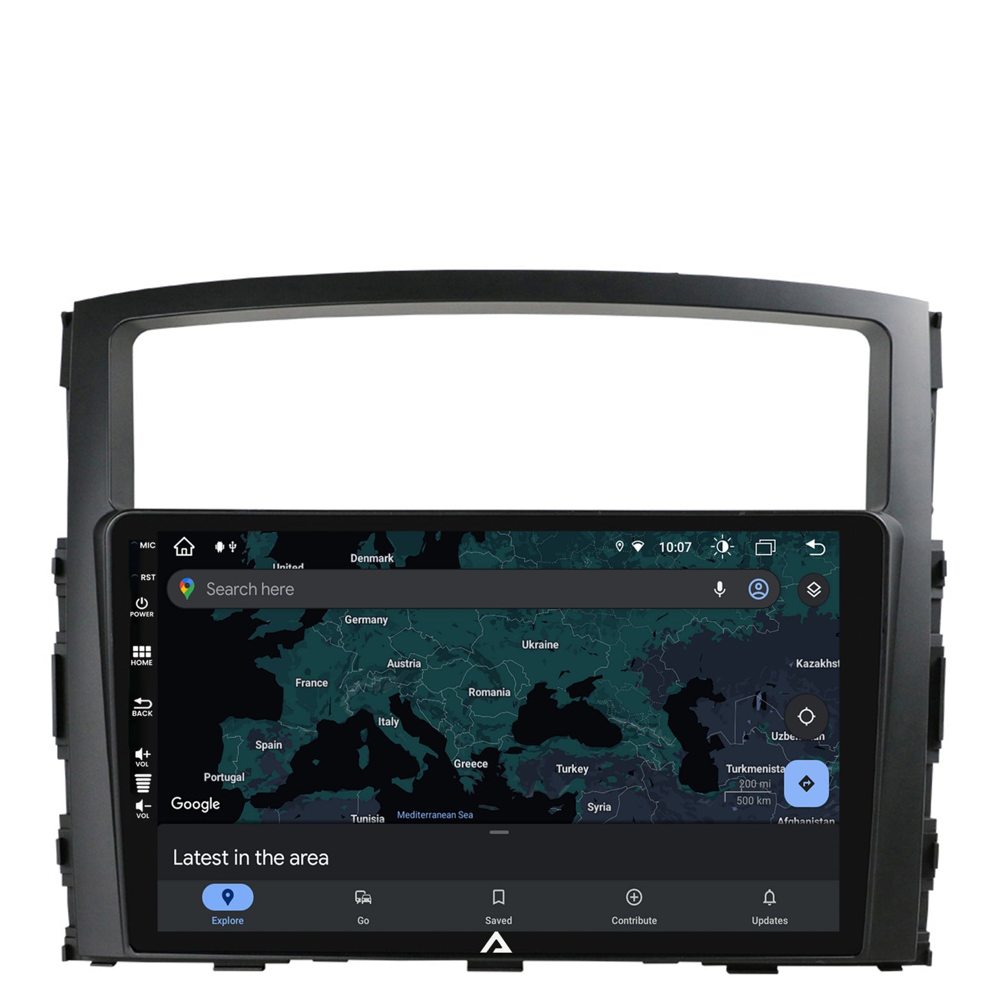 Navigatie Mitsubishi Pajero (2006-2014), Android, Z-Octacore / 8GB RAM + 256GB ROM, 9 Inch - AD-BGZ9008+AD-BGRKIT271