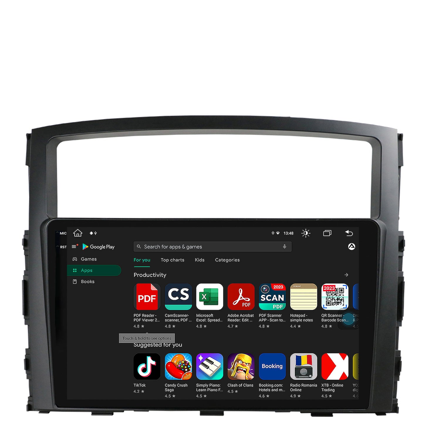 Navigatie Mitsubishi Pajero (2006-2014), Android, V-Octacore / 4GB RAM + 64GB ROM, 9.5 Inch - AD-BGV9004+AD-BGRKIT271
