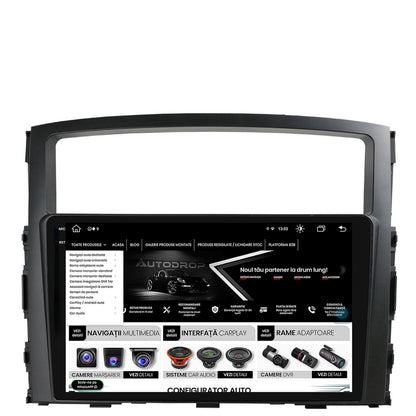 Navigatie Mitsubishi Pajero (2006-2014), Android, V-Octacore / 4GB RAM + 64GB ROM, 9.5 Inch - AD-BGV9004+AD-BGRKIT271