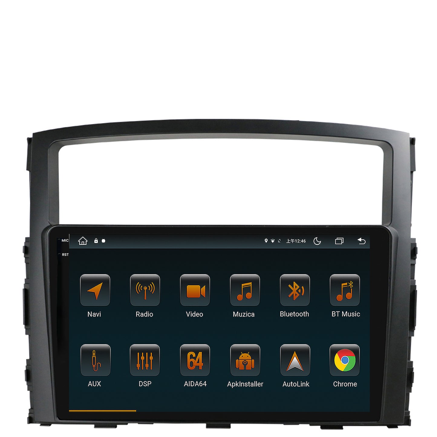 Navigatie Mitsubishi Pajero (2006-2014), Android, V-Octacore / 4GB RAM + 64GB ROM, 9.5 Inch - AD-BGV9004+AD-BGRKIT271