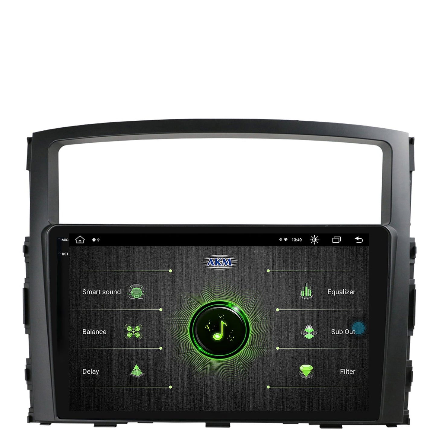 Navigatie Mitsubishi Pajero (2006-2014), Android, X-Octacore / 8GB RAM + 256GB ROM, 9.5 Inch - AD-BGX9008+AD-BGRKIT271