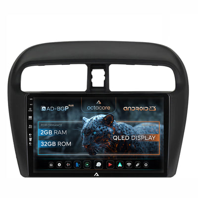 Navigatie Mitsubishi Space Star / Mirage / Attrage, Android, P-Octacore / 2GB RAM + 32GB ROM, 9 Inch - AD-BGP9002+AD-BGRKIT267V3