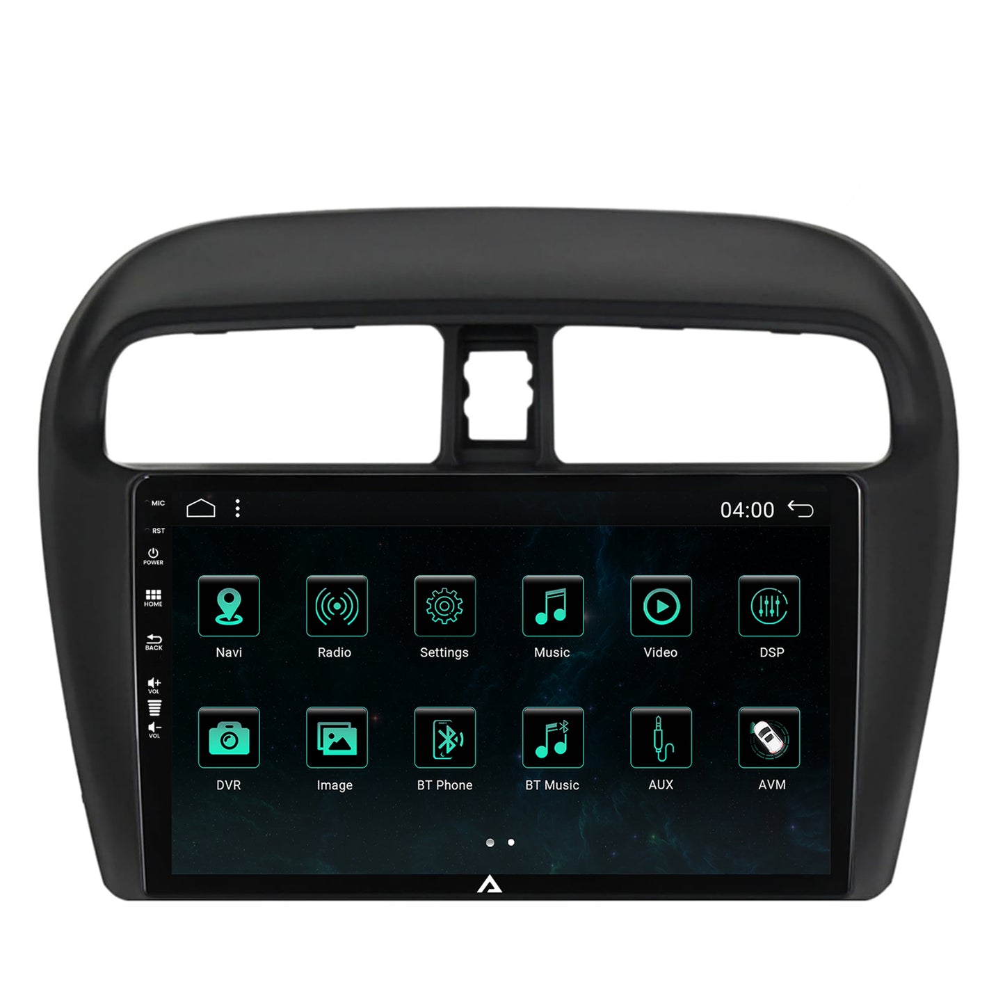 Navigatie Mitsubishi Space Star / Mirage / Attrage, Android, A-Octacore / 4GB RAM + 64GB ROM, 9 Inch - AD-BGA9004+AD-BGRKIT267V3
