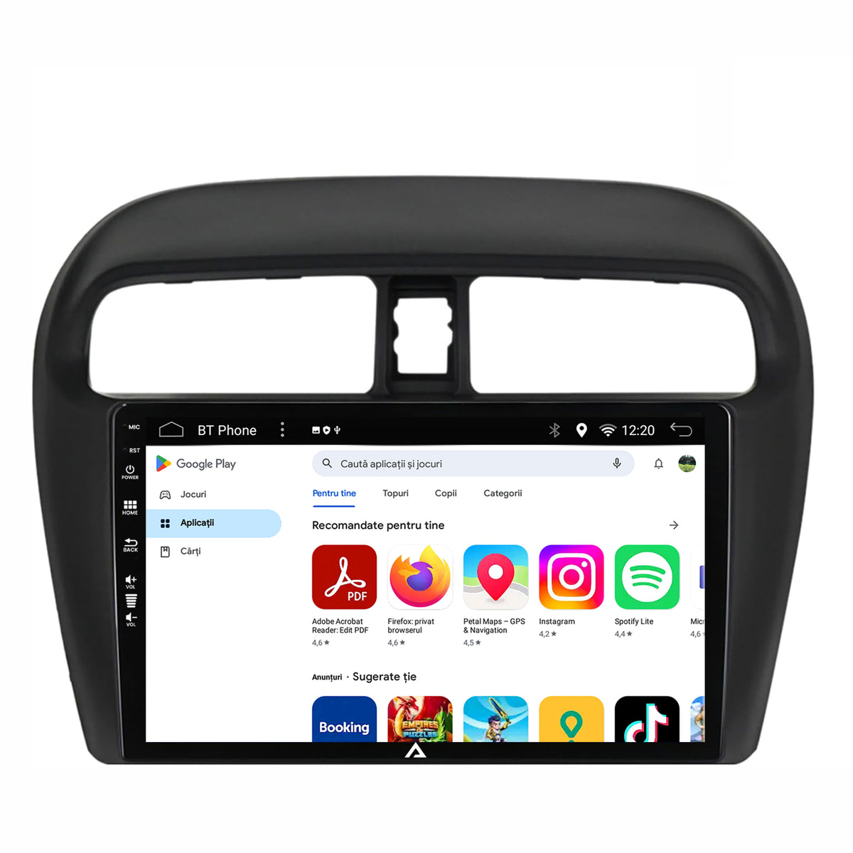 Navigatie Mitsubishi Space Star / Mirage / Attrage, Android, A-Octacore / 4GB RAM + 64GB ROM, 9 Inch - AD-BGA9004+AD-BGRKIT267V3