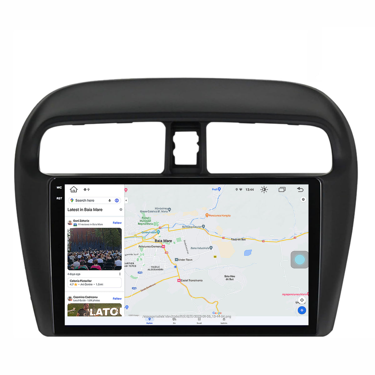 Navigatie Mitsubishi Space Star / Mirage / Attrage, Android, X-Octacore / 8GB RAM + 256GB ROM, 9.5 Inch - AD-BGX9008+AD-BGRKIT267V3