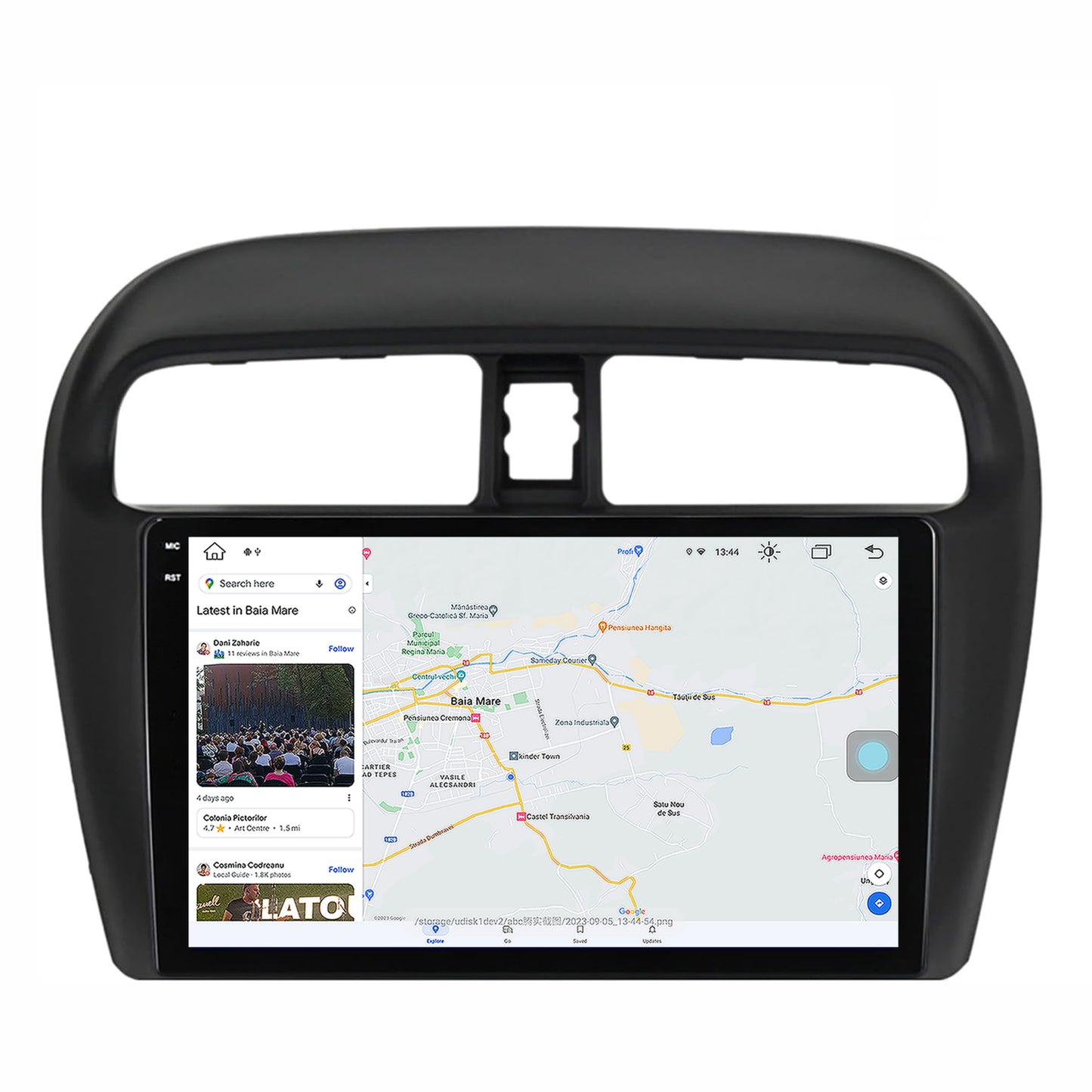 Navigatie Mitsubishi Space Star / Mirage / Attrage, Android, X-Octacore / 8GB RAM + 256GB ROM, 9.5 Inch - AD-BGX9008+AD-BGRKIT267V3