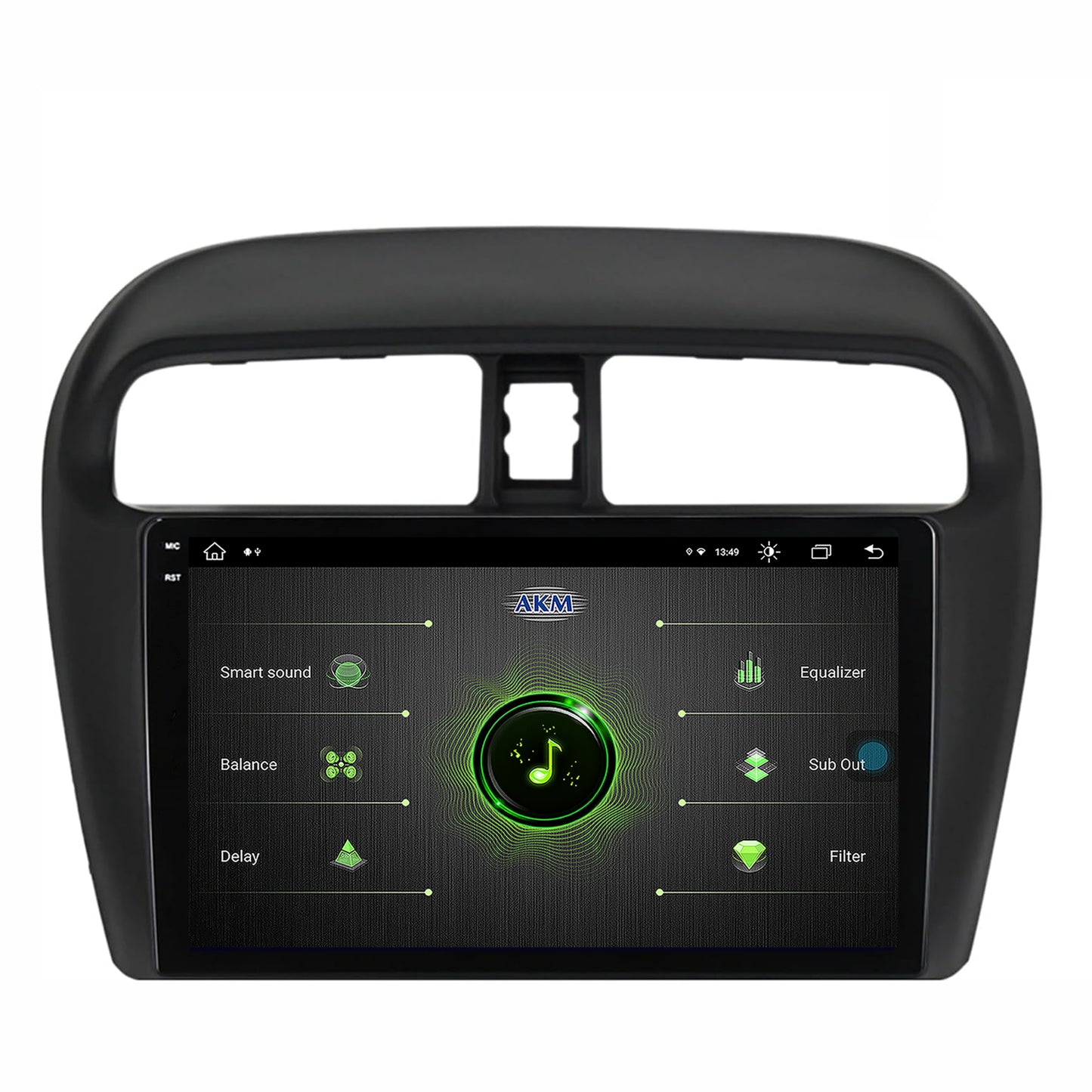 Navigatie Mitsubishi Space Star / Mirage / Attrage, Android, X-Octacore / 8GB RAM + 256GB ROM, 9.5 Inch - AD-BGX9008+AD-BGRKIT267V3