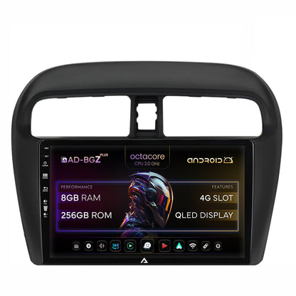 Navigatie Mitsubishi Space Star / Mirage / Attrage, Android, Z-Octacore / 8GB RAM + 256GB ROM, 9 Inch - AD-BGZ9008+AD-BGRKIT267V3