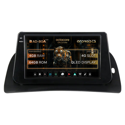 Navigatie Navigatie Renault Kangoo (2008-2021), Android, A-Octacore / 4GB RAM + 64GB ROM, 9 Inch - AD-BGA9004+AD-BGRKIT373