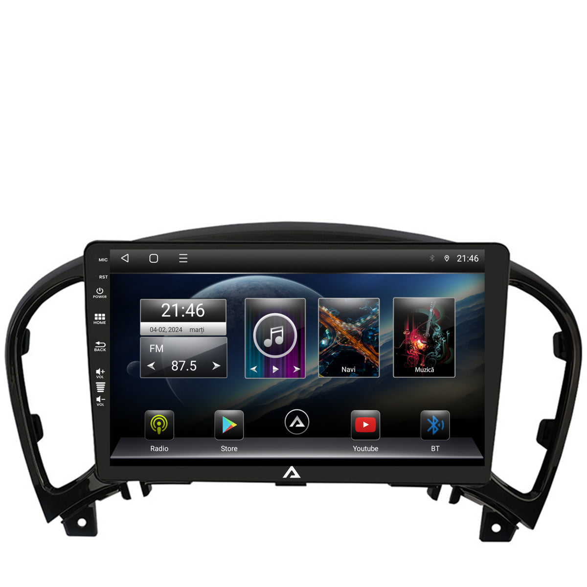 Navigatie Nissan Juke (2010-2019), Android, E-Octacore / 2GB RAM + 32GB ROM, 9 Inch - AD-BGE9002+AD-BGRKIT168