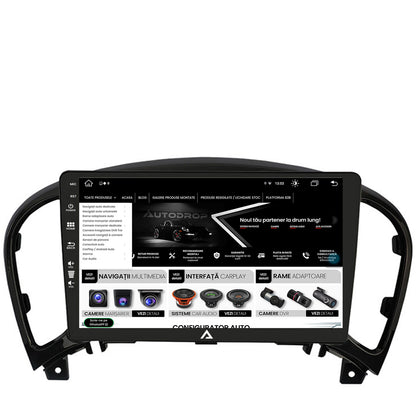 Navigatie Nissan Juke (2010-2019), Android, Z-Octacore / 8GB RAM + 256GB ROM, 9 Inch - AD-BGZ9008+AD-BGRKIT168