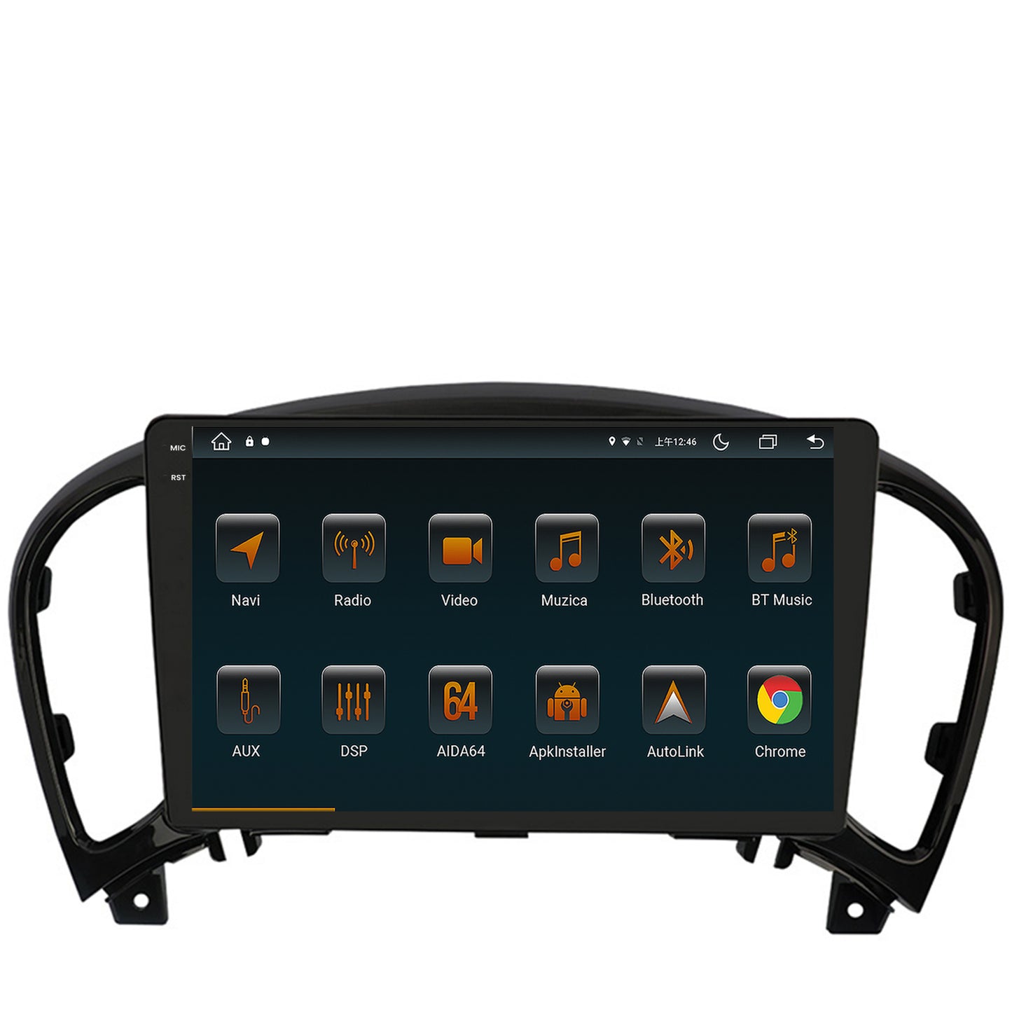 Navigatie Nissan Juke (2010-2019), Android, V-Octacore / 4GB RAM + 64GB ROM, 9.5 Inch - AD-BGV9004+AD-BGRKIT168