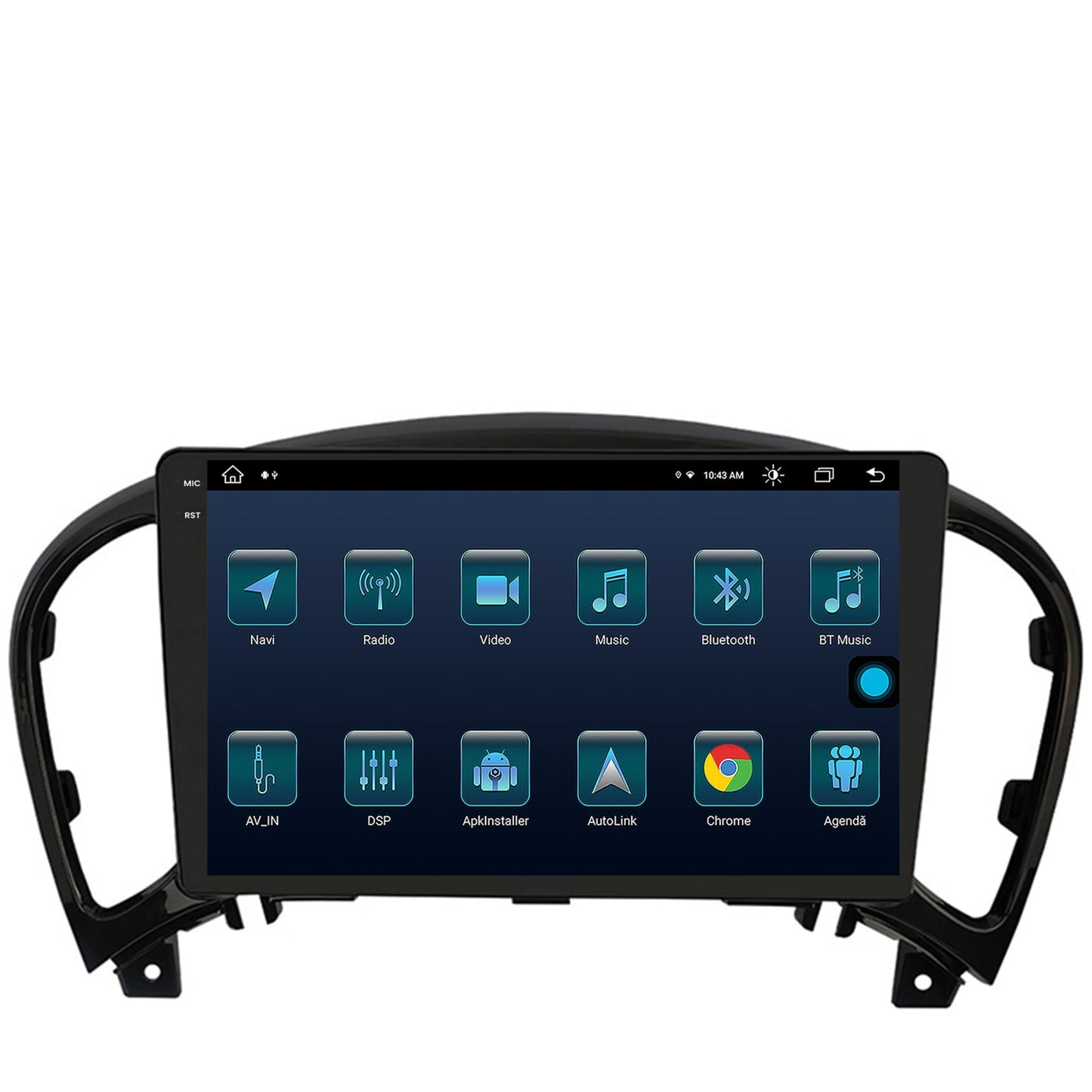 Navigatie Nissan Juke (2010-2015), Android, X-Octacore / 8GB RAM + 256GB ROM, 9.5 Inch - AD-BGX9008+AD-BGRKIT168