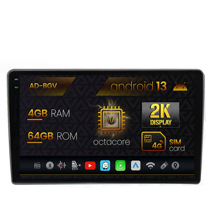 Navigatie Nissan Navara (2006-2014), Android, V-Octacore / 4GB RAM + 64GB ROM, 9.5 Inch - AD-BGV9004+AD-BGRKIT172