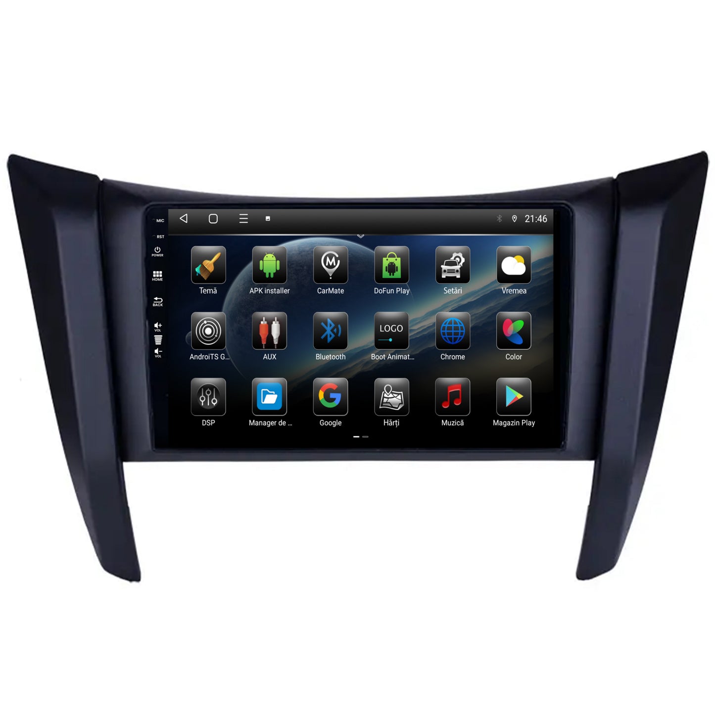 Navigatie Nissan Navara (2015+), Android, E-Octacore / 2GB RAM + 32GB ROM, 9 Inch - AD-BGE9002+AD-BGRKIT163v2