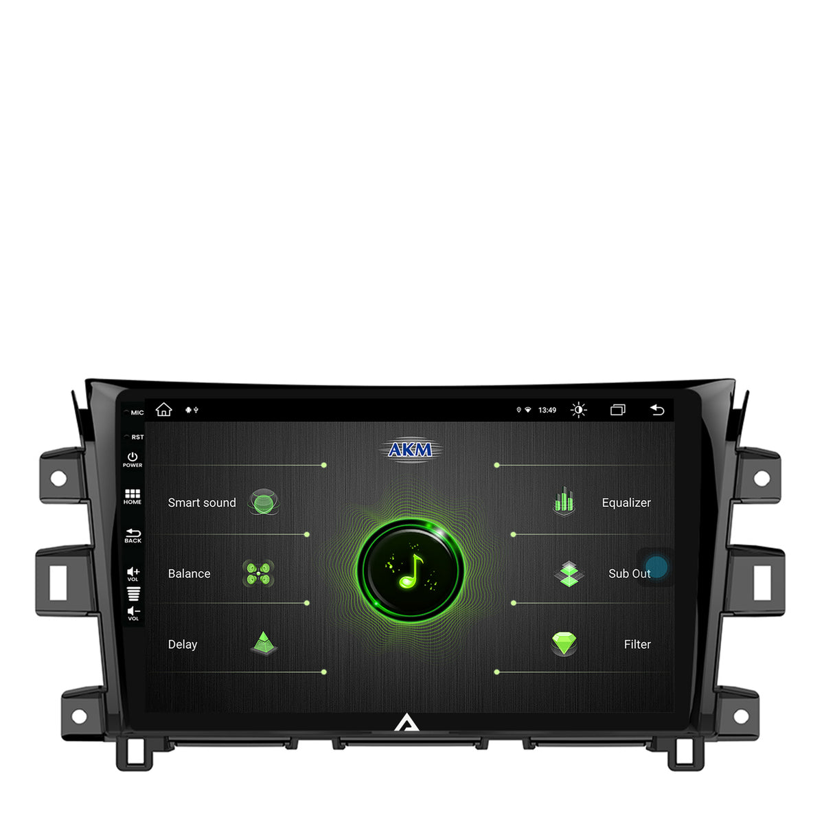 Navigatie Nissan Navara (2015+), Android, Z-Octacore / 8GB RAM + 256GB ROM, 10.1 Inch - AD-BGZ10008+AD-BGRKIT163