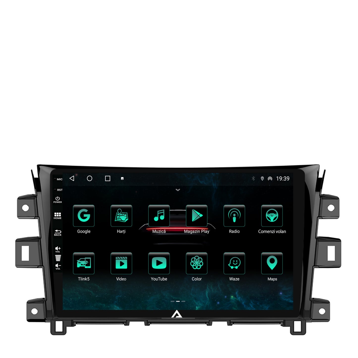 Navigatie Nissan Navara (2015+), Android, A-Octacore / 4GB RAM + 64GB ROM, 10.1 Inch - AD-BGA10004+AD-BGRKIT163