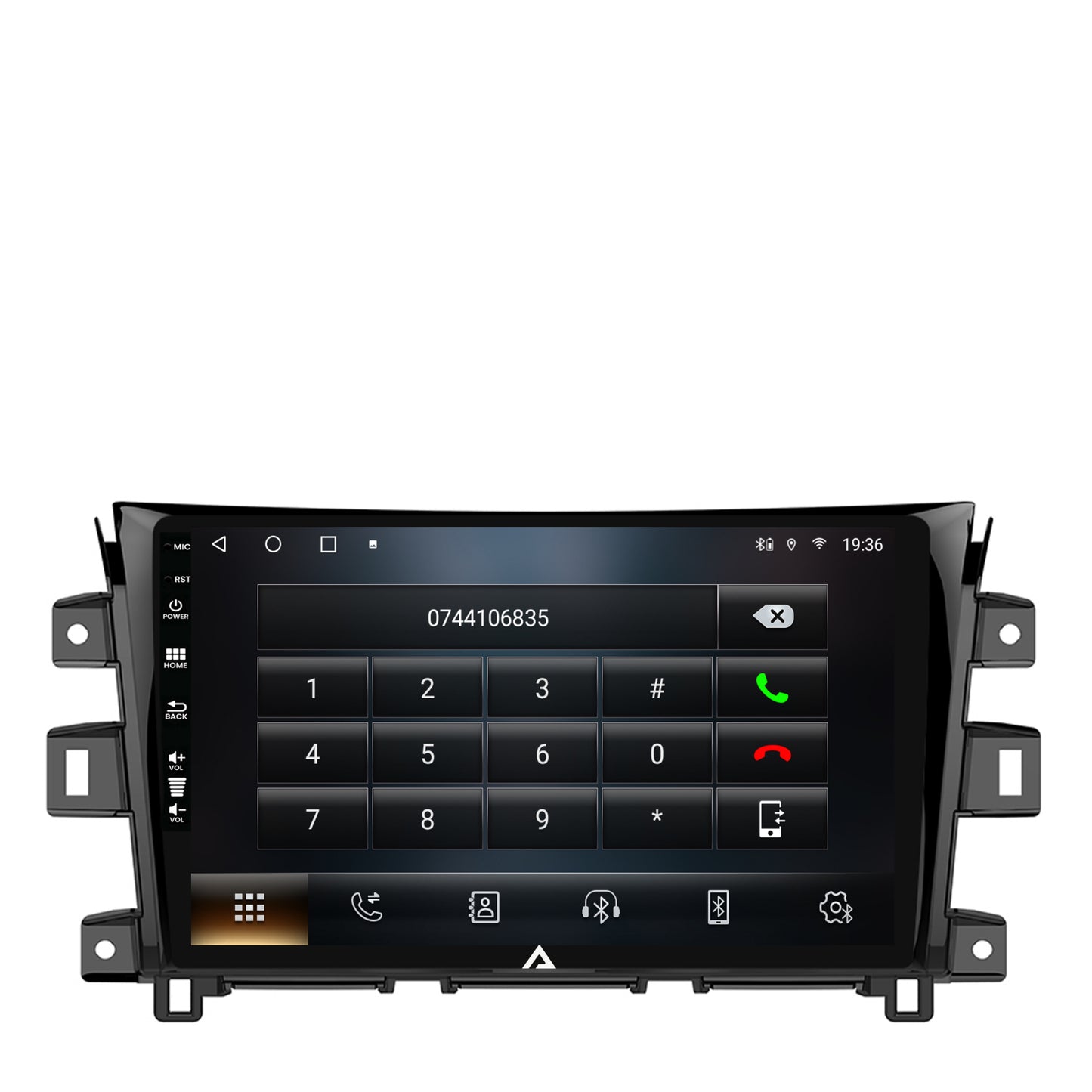 Navigatie Nissan Navara (2015+), Android, A-Octacore / 4GB RAM + 64GB ROM, 10.1 Inch - AD-BGA10004+AD-BGRKIT163