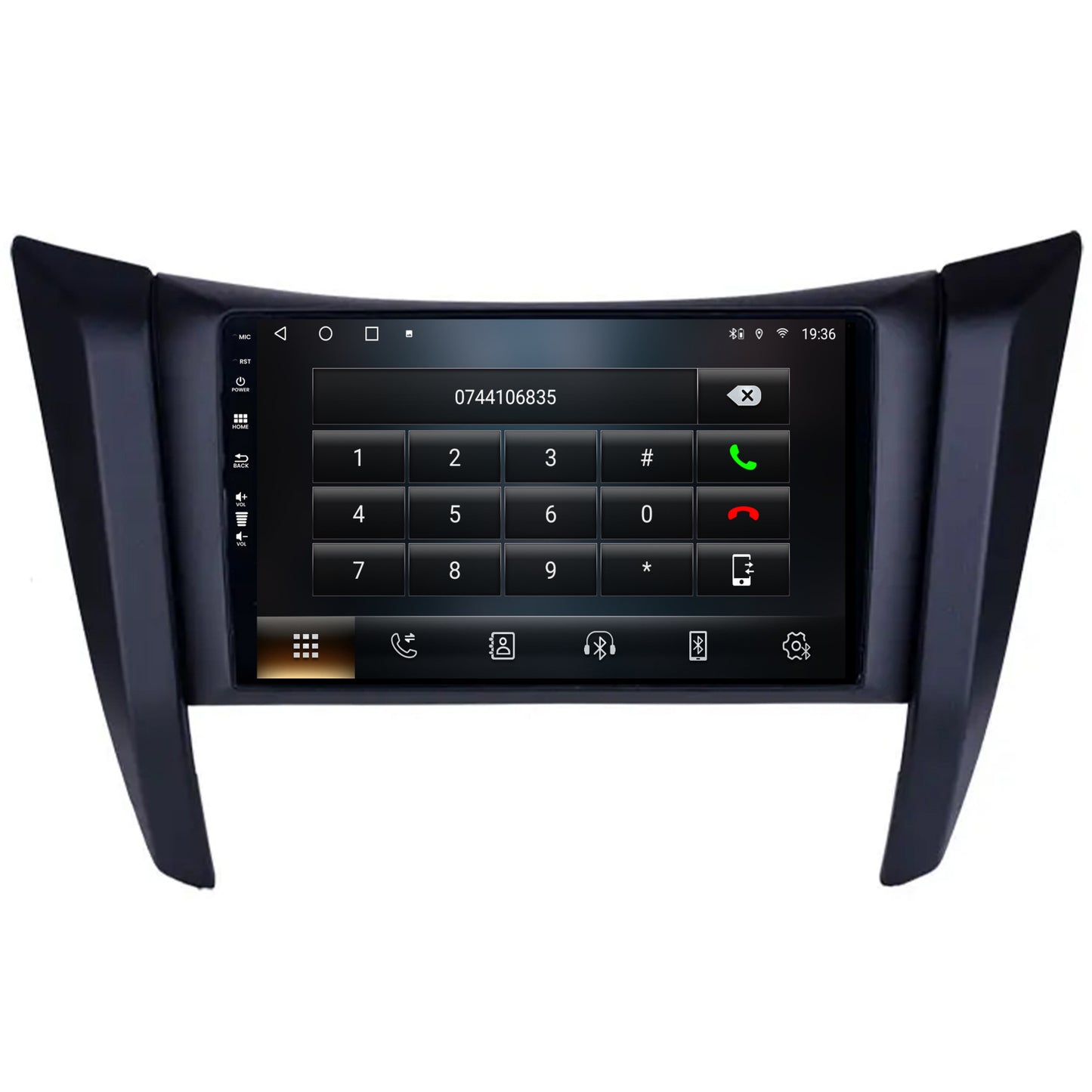 Navigatie Nissan Navara (2015+), Android, A-Octacore / 4GB RAM + 64GB ROM, 9 Inch - AD-BGA9004+AD-BGRKIT163v2