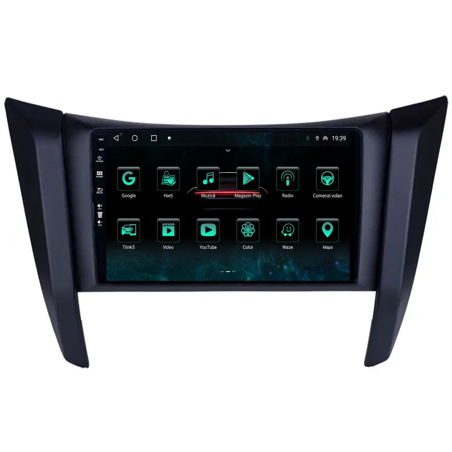 Navigatie Nissan Navara (2015+), Android, A-Octacore / 4GB RAM + 64GB ROM, 9 Inch - AD-BGA9004+AD-BGRKIT163v2