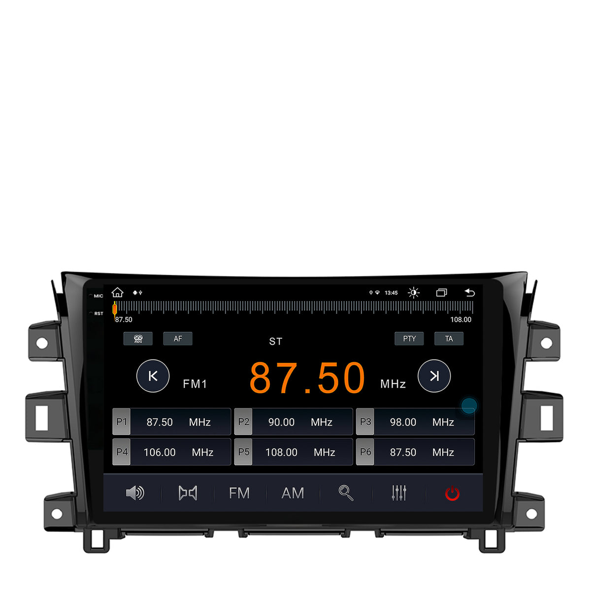 Navigatie Nissan Navara (2015+), Android, V-Octacore / 4GB RAM + 64GB ROM, 10.36 Inch - AD-BGV10004+AD-BGRKIT163