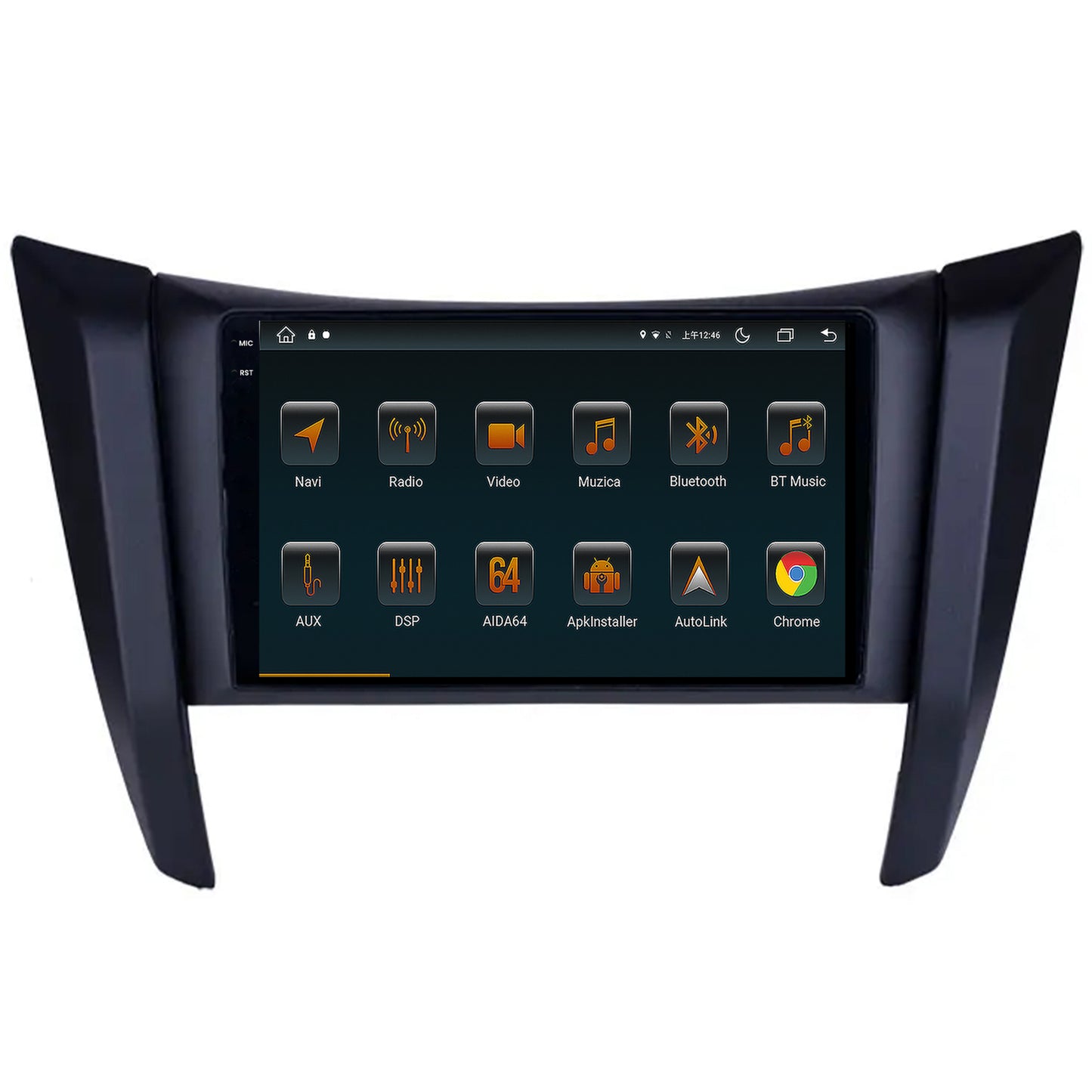Navigatie Nissan Navara (2015+), Android, V-Octacore / 4GB RAM + 64GB ROM, 9.5 Inch - AD-BGV9004+AD-BGRKIT163v2