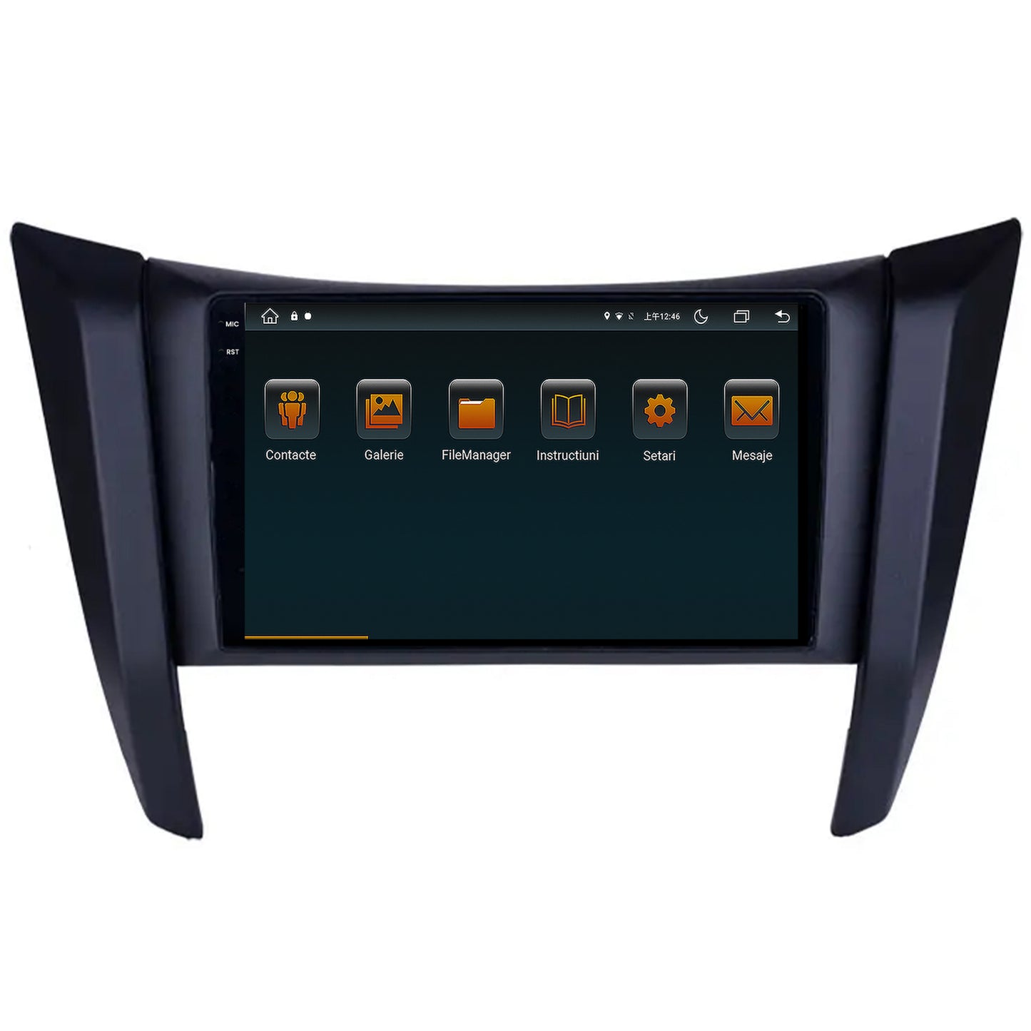 Navigatie Nissan Navara (2015+), Android, V-Octacore / 4GB RAM + 64GB ROM, 9.5 Inch - AD-BGV9004+AD-BGRKIT163v2