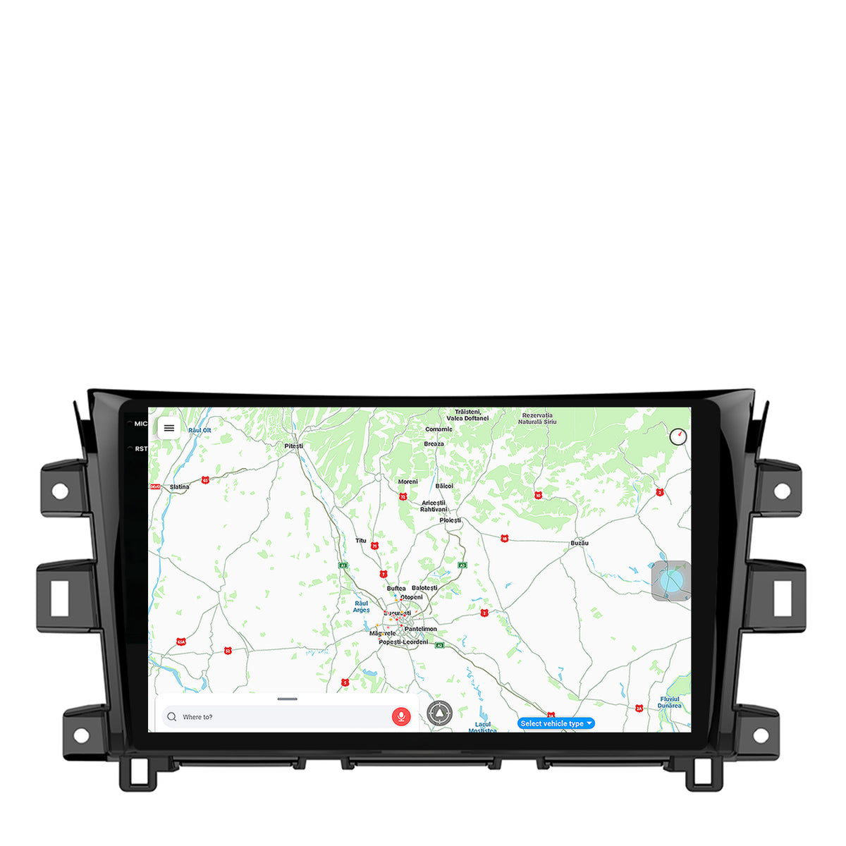 Navigatie Nissan Navara (2015+), Android, X-Octacore / 8GB RAM + 256GB ROM, 10.36 Inch - AD-BGX10008+AD-BGRKIT163