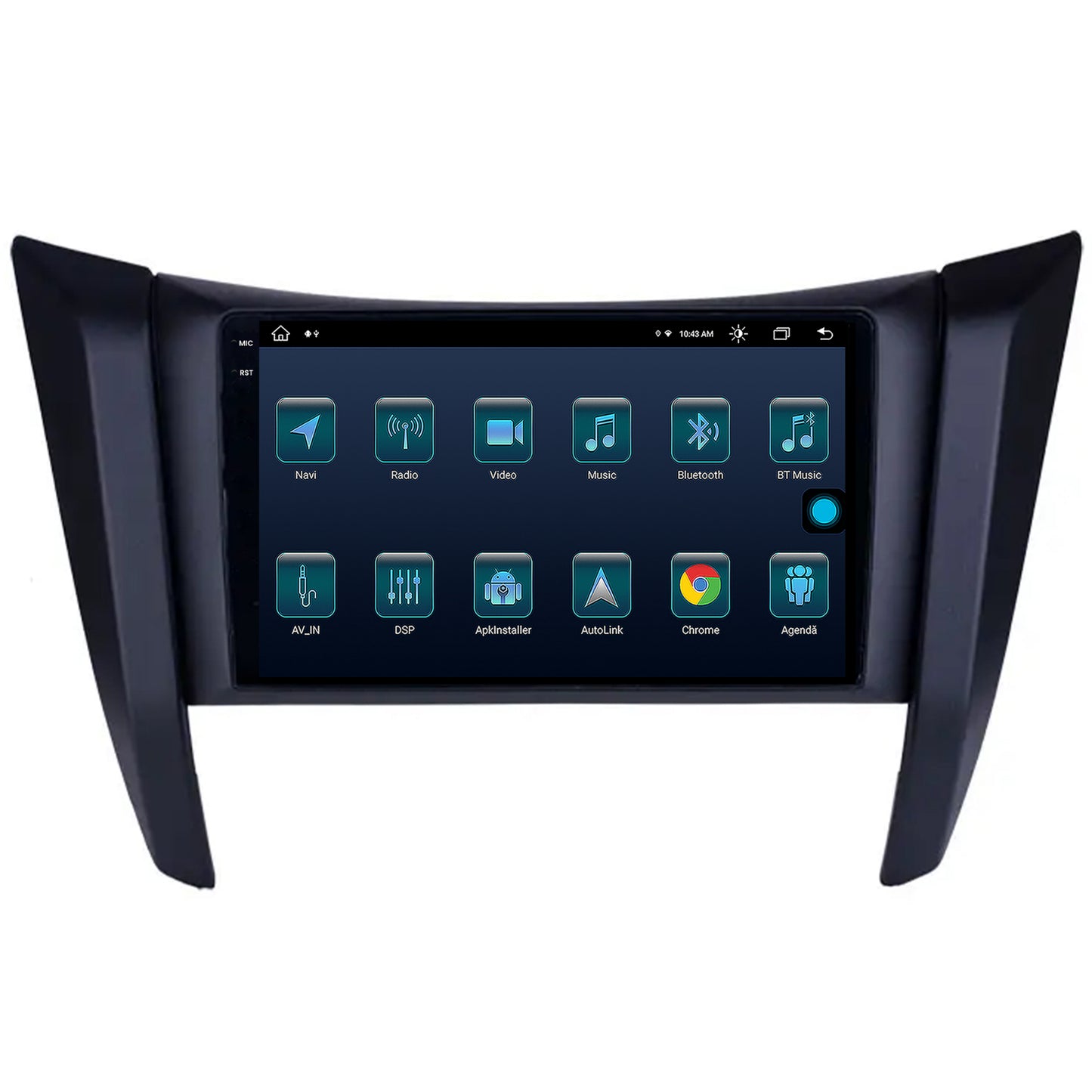 Navigatie Nissan Navara (2015+), Android, X-Octacore / 8GB RAM + 256GB ROM, 9.5 Inch - AD-BGX9008+AD-BGRKIT163v2