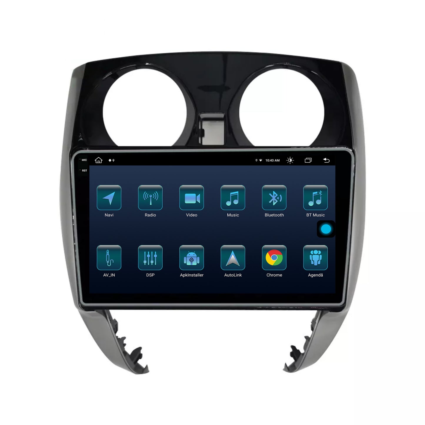 Navigatie Nissan Note (2012-2019), Android, X-Octacore / 8GB RAM + 256GB ROM, 10.36 Inch - AD-BGX10008+AD-BGRKIT167