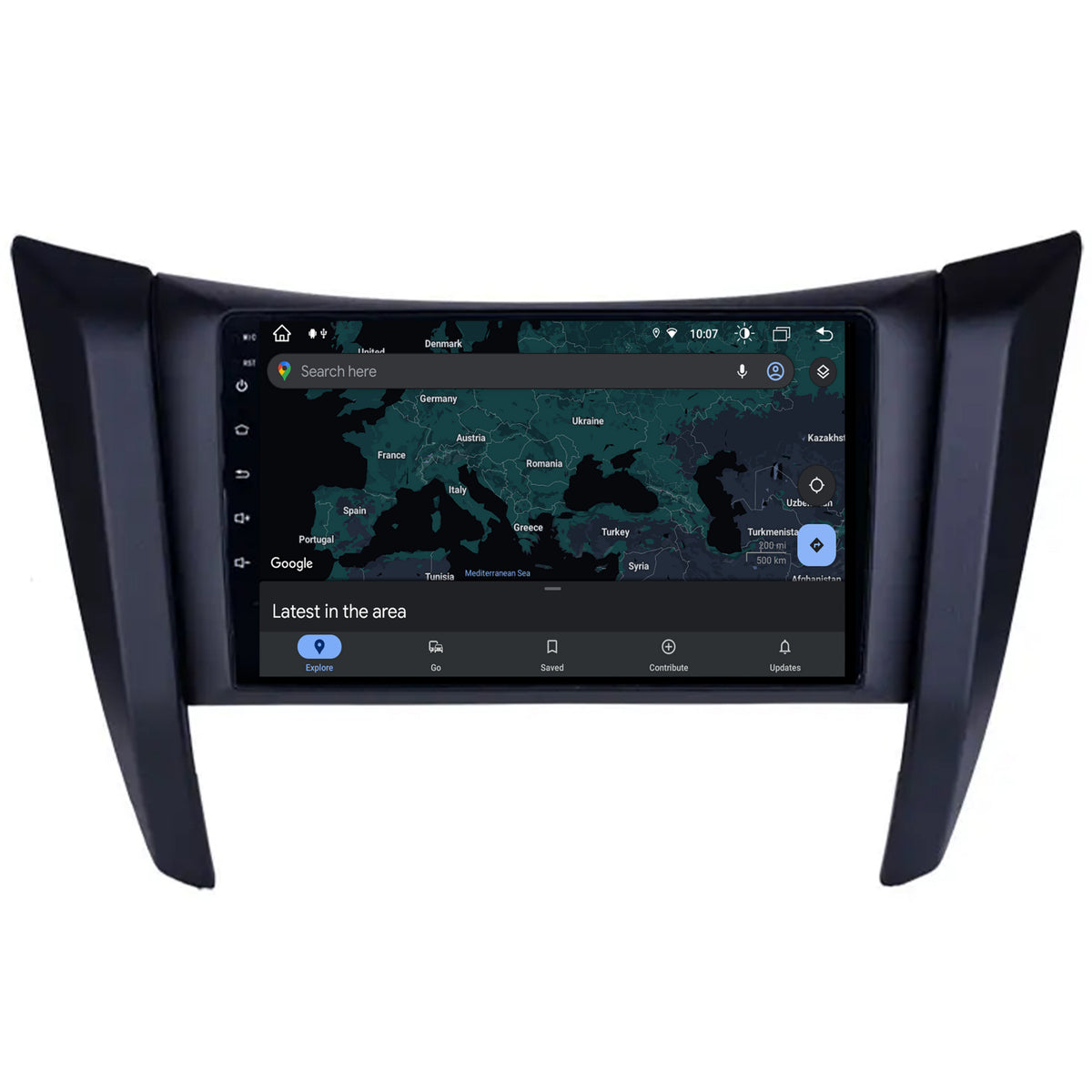 Navigatie Nissan Navara (2015+), Android, Z-Octacore / 8GB RAM + 256GB ROM, 9 Inch - AD-BGZ9008+AD-BGRKIT163v2