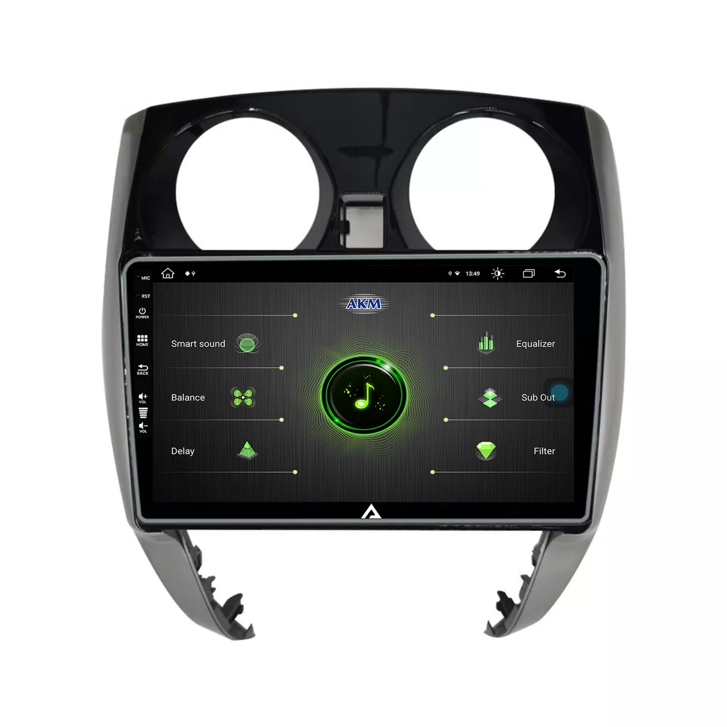 Navigatie Nissan Note (2012-2019), Android, Z-Octacore / 8GB RAM + 256GB ROM, 10.1 Inch - AD-BGZ10008+AD-BGRKIT167