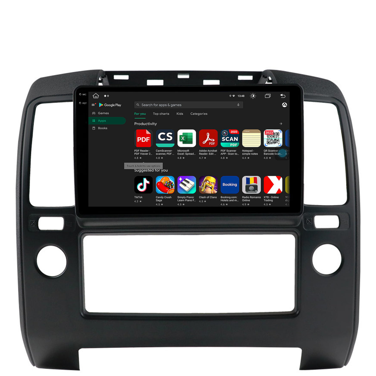 Navigatie Nissan navara, Android, X-Octacore / 8GB RAM + 256GB ROM, 9.5 Inch - AD-BGX9008+AD-BGRKIT170