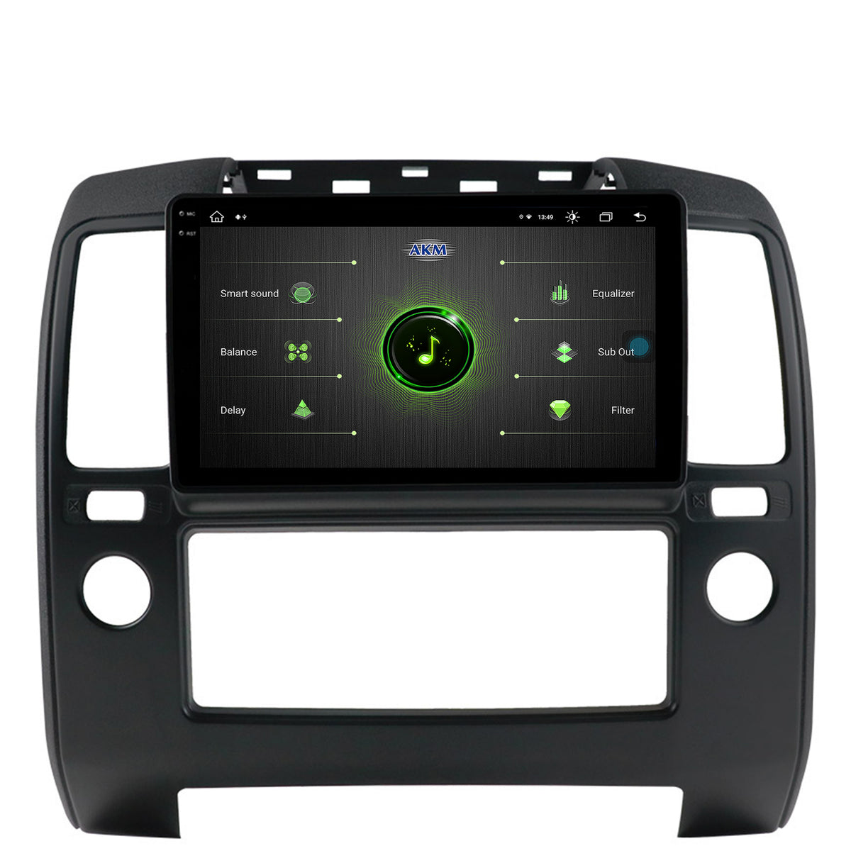 Navigatie Nissan navara, Android, X-Octacore / 8GB RAM + 256GB ROM, 9.5 Inch - AD-BGX9008+AD-BGRKIT170