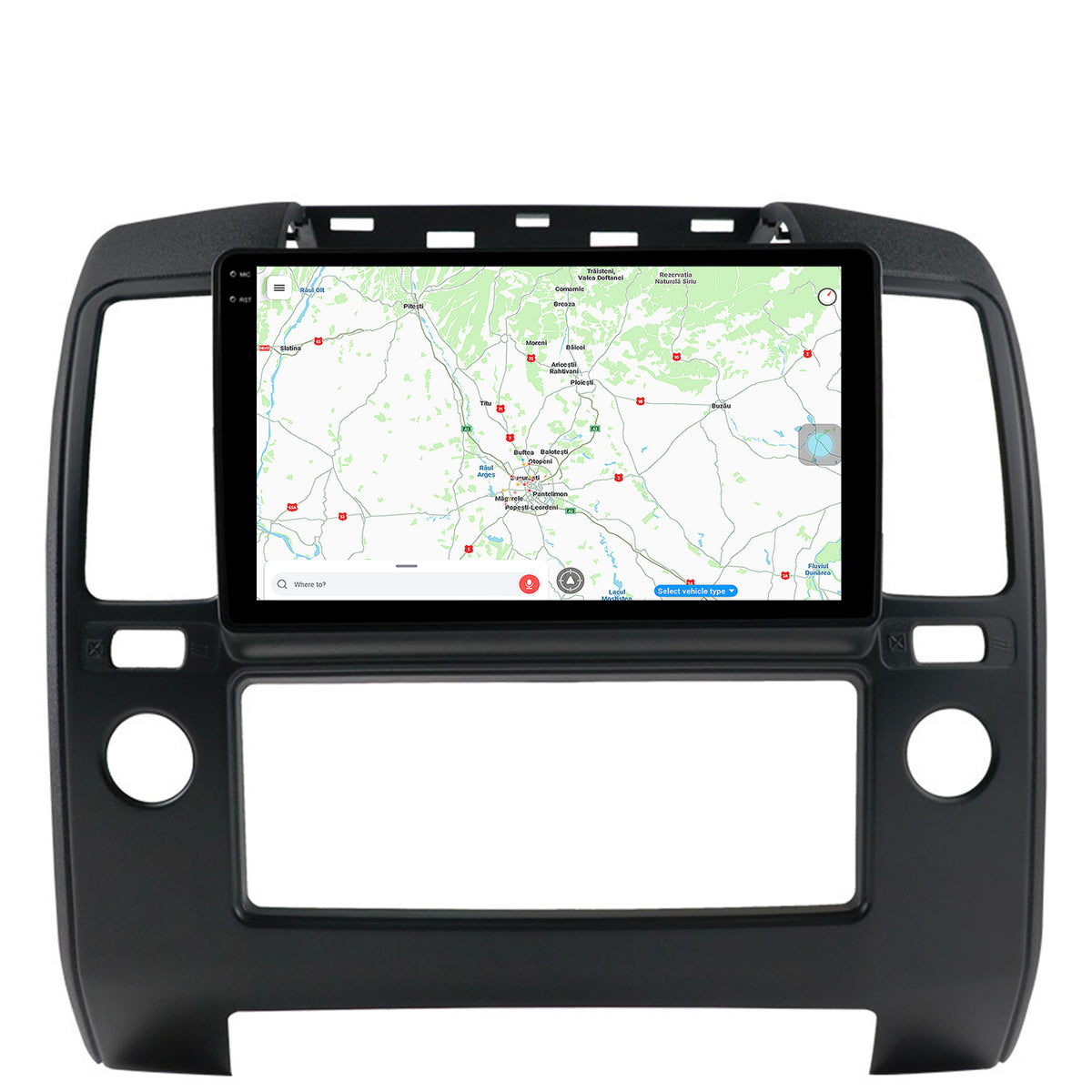 Navigatie Nissan navara, Android, X-Octacore / 8GB RAM + 256GB ROM, 9.5 Inch - AD-BGX9008+AD-BGRKIT170
