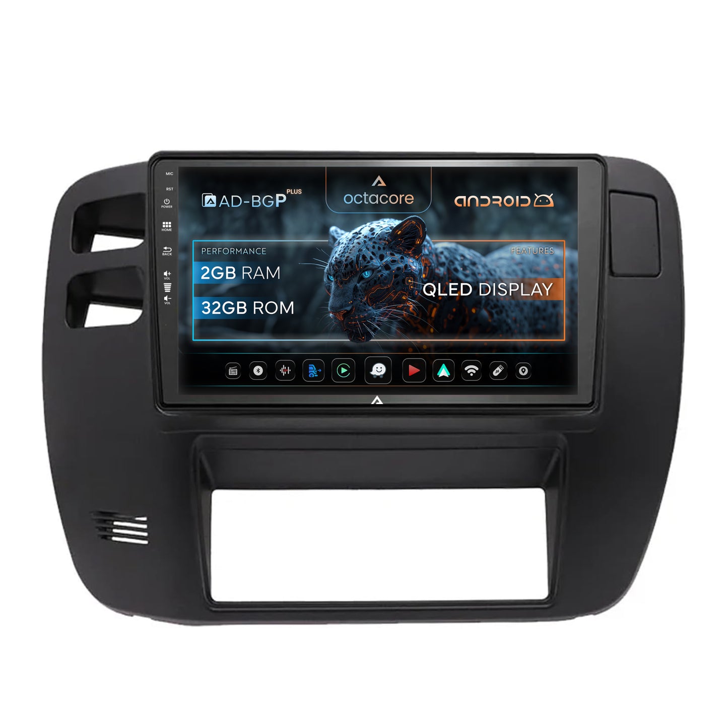 Navigatie Nissan Patrol (2000-2005), Android, P-Octacore / 2GB RAM + 32GB ROM, 9 Inch - AD-BGP9002+AD-BGRKIT166