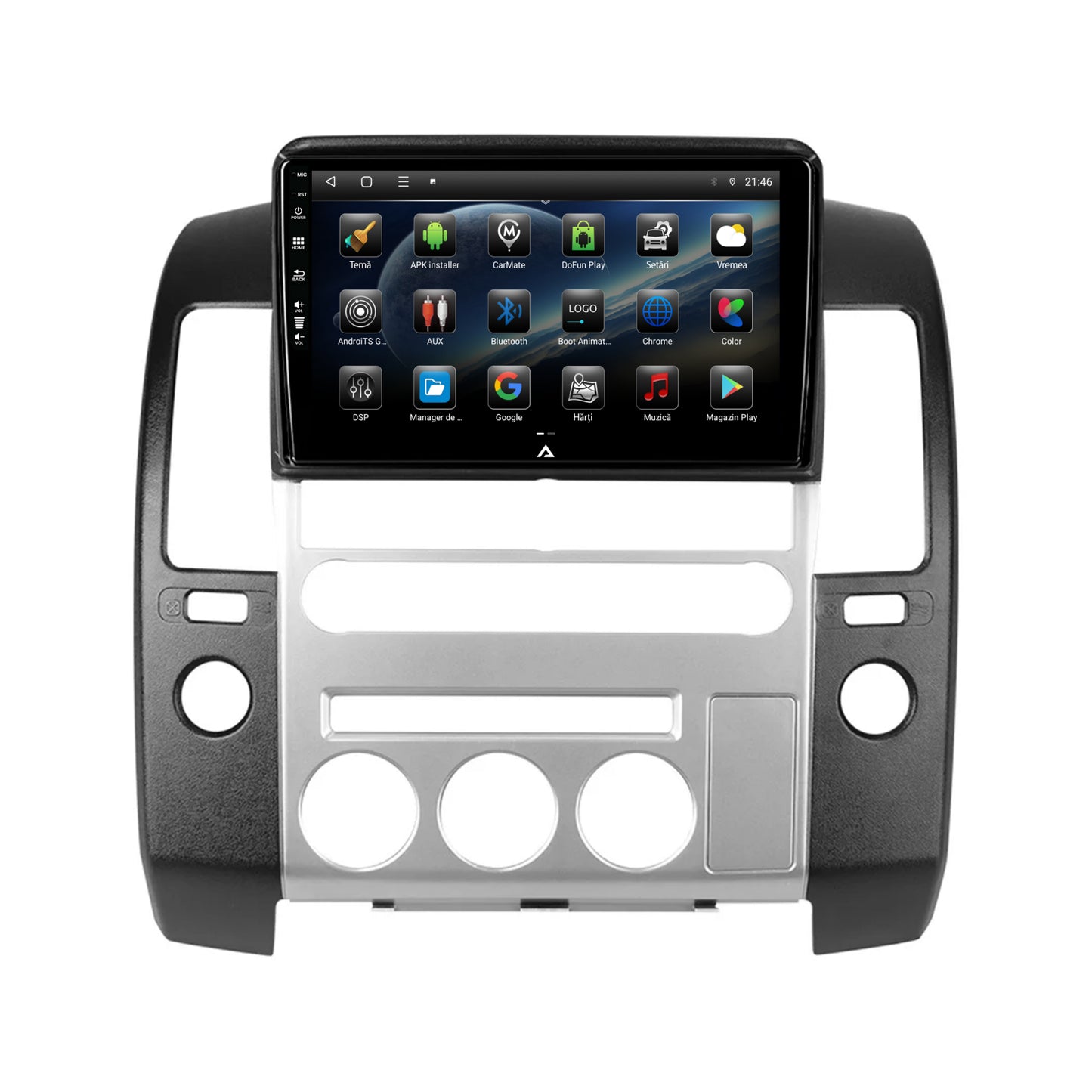 Navigatie Nissan Pathfinder-Navara (2004-2014), Android, E-Octacore / 2GB RAM + 32GB ROM, 9 Inch - AD-BGE9002+AD-BGRKIT170V2