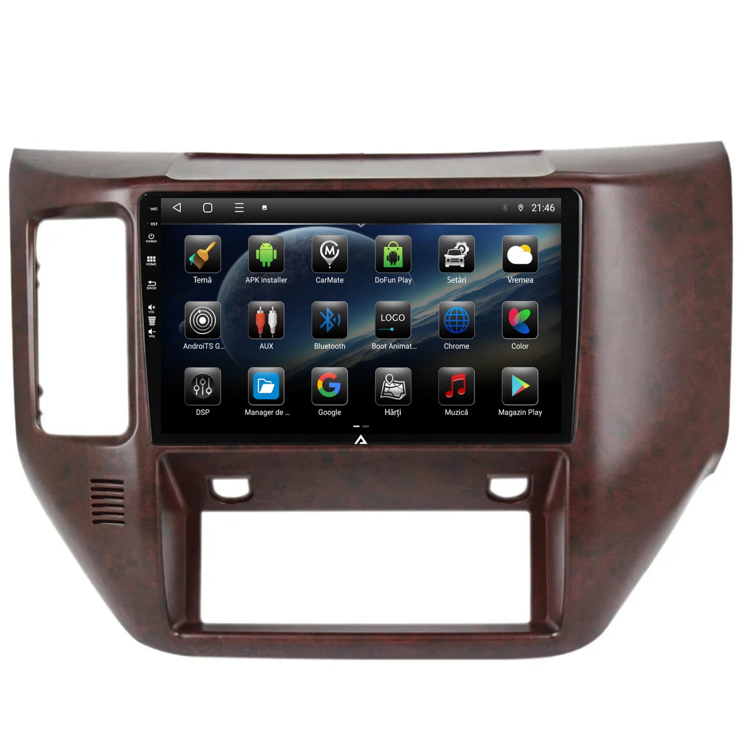 Navigatie Nissan Patrol (2004-2012), Android, E-Octacore / 2GB RAM + 32GB ROM, 9 Inch - AD-BGE9002+AD-BGRKIT166V3