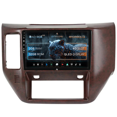 Navigatie Nissan Patrol (2004-2012), Android, E-Octacore / 2GB RAM + 32GB ROM, 9 Inch - AD-BGE9002+AD-BGRKIT166V3