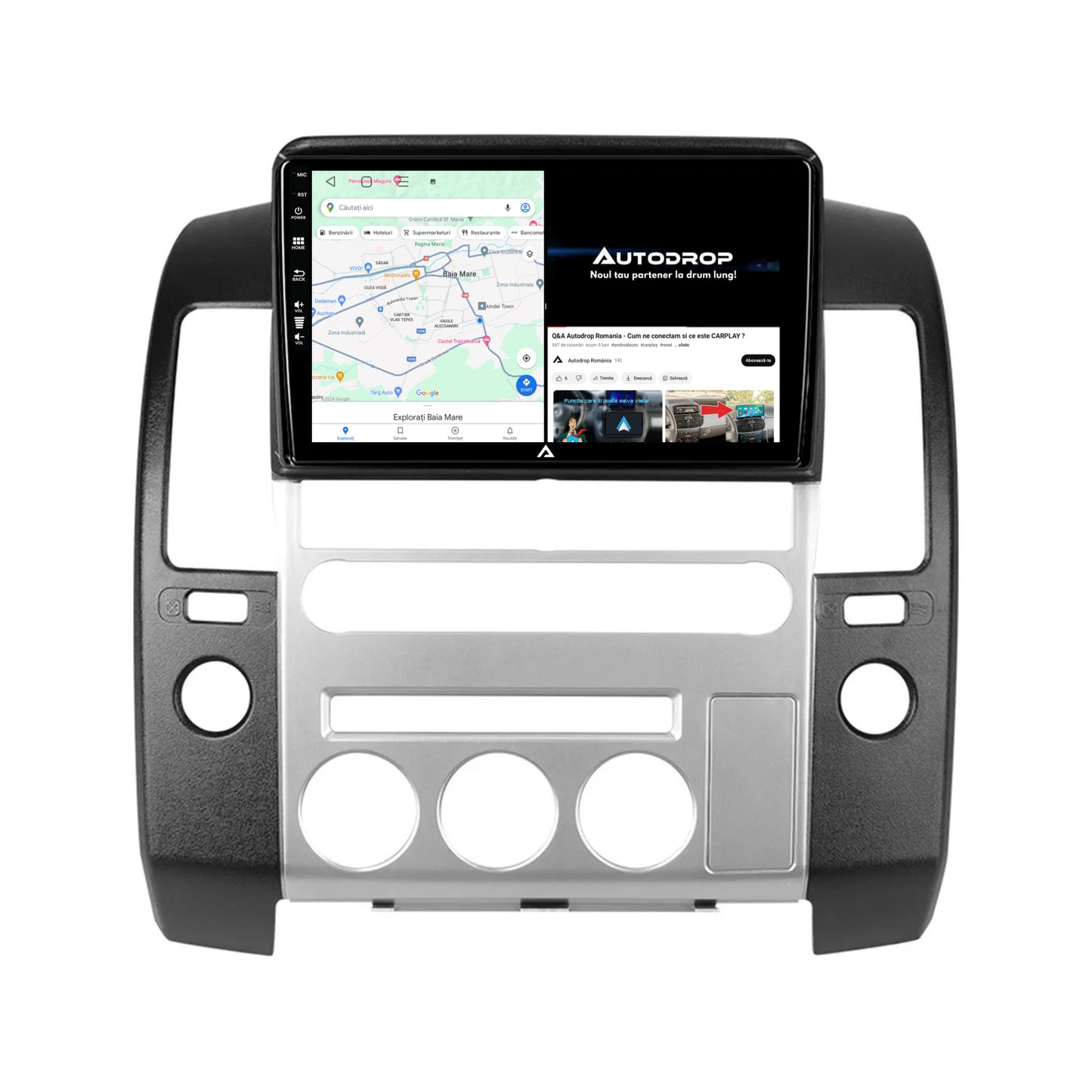 Navigatie Nissan Pathfinder-Navara (2004-2014), Android, A-Octacore / 4GB RAM + 64GB ROM, 9 Inch - AD-BGA9004+AD-BGRKIT170V2