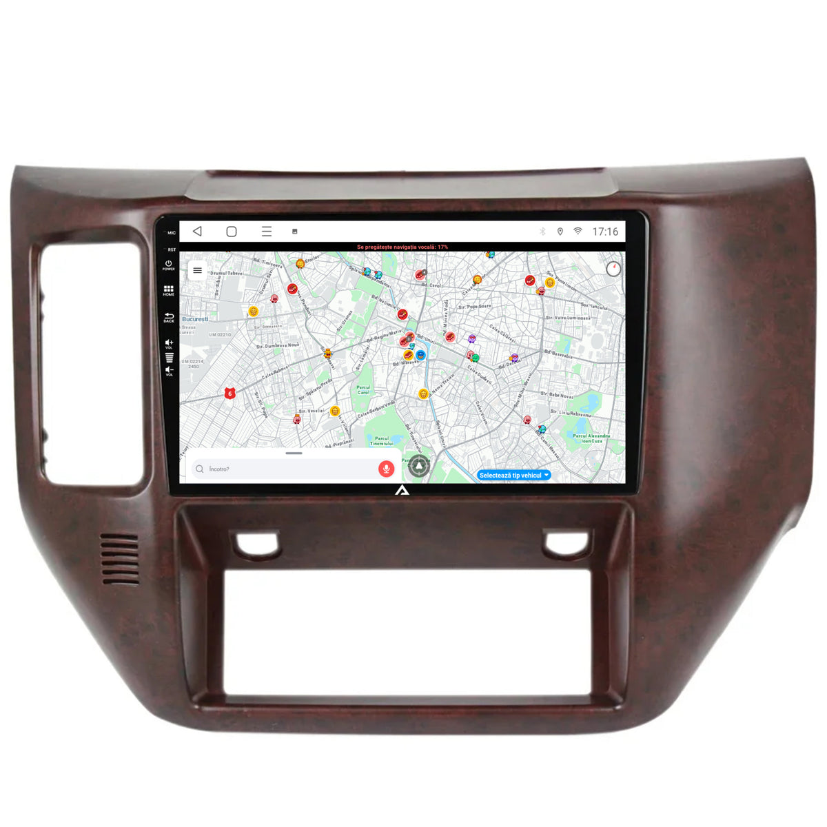 Navigatie Nissan Patrol (2004-2012), Android, A-Octacore / 4GB RAM + 64GB ROM, 9 Inch - AD-BGA9004+AD-BGRKIT166V3