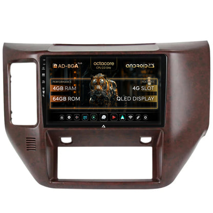 Navigatie Nissan Patrol (2004-2012), Android, A-Octacore / 4GB RAM + 64GB ROM, 9 Inch - AD-BGA9004+AD-BGRKIT166V3