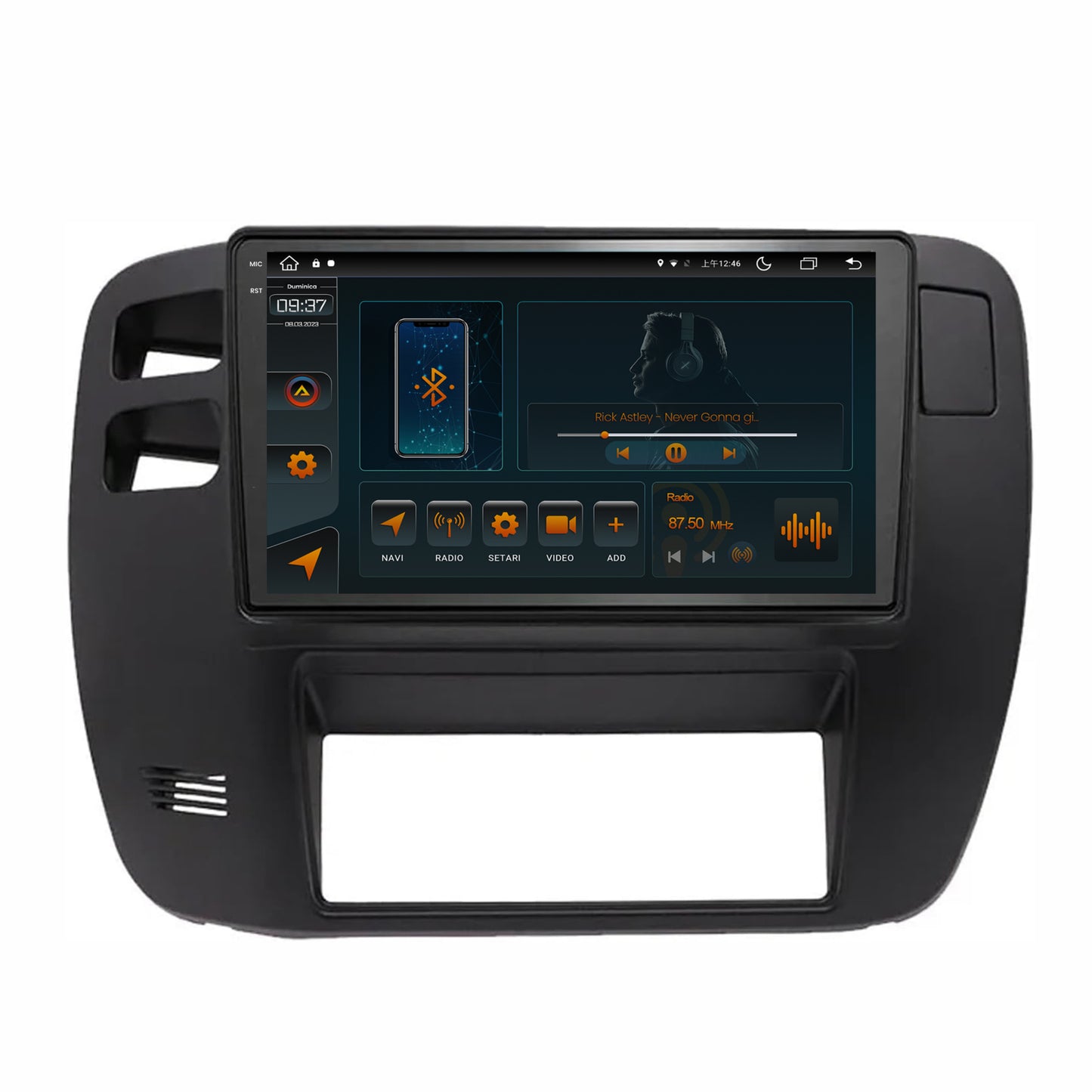 Navigatie Nissan Patrol (2000-2005), Android, V-Octacore / 4GB RAM + 64GB ROM, 9.5 Inch - AD-BGV9004+AD-BGRKIT166