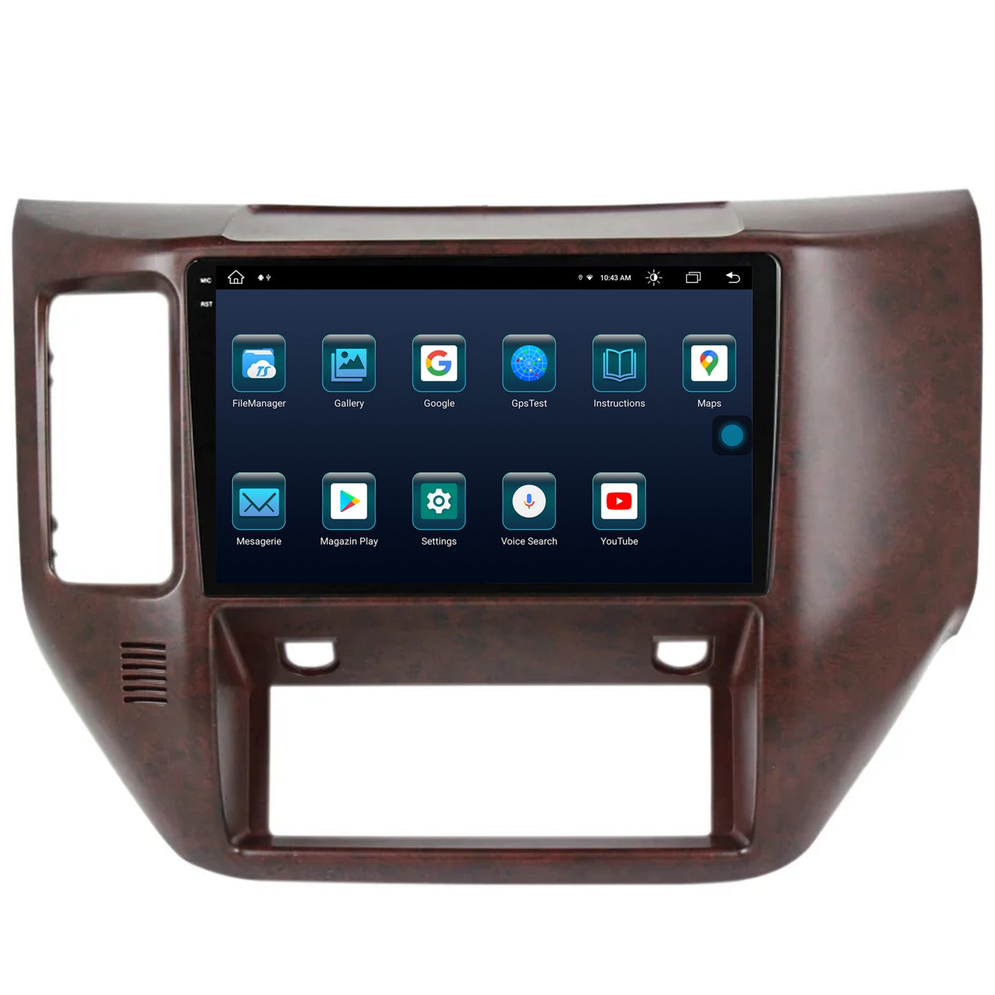 Navigatie Nissan Patrol (2004-2012), Android, X-Octacore / 8GB RAM + 256GB ROM, 9.5 Inch - AD-BGX9008+AD-BGRKIT166V3