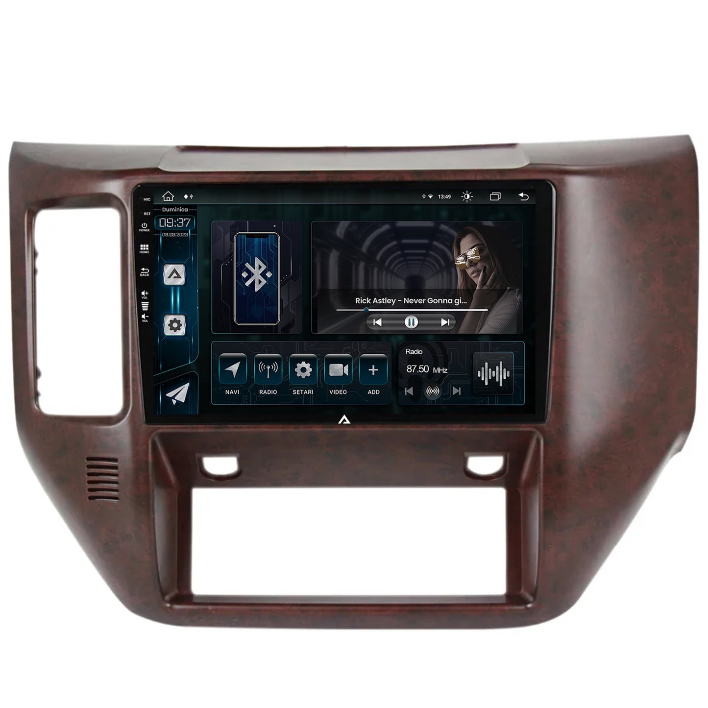 Navigatie Nissan Patrol (2004-2012), Android, Z-Octacore / 8GB RAM + 256GB ROM, 9 Inch - AD-BGZ9008+AD-BGRKIT166V3