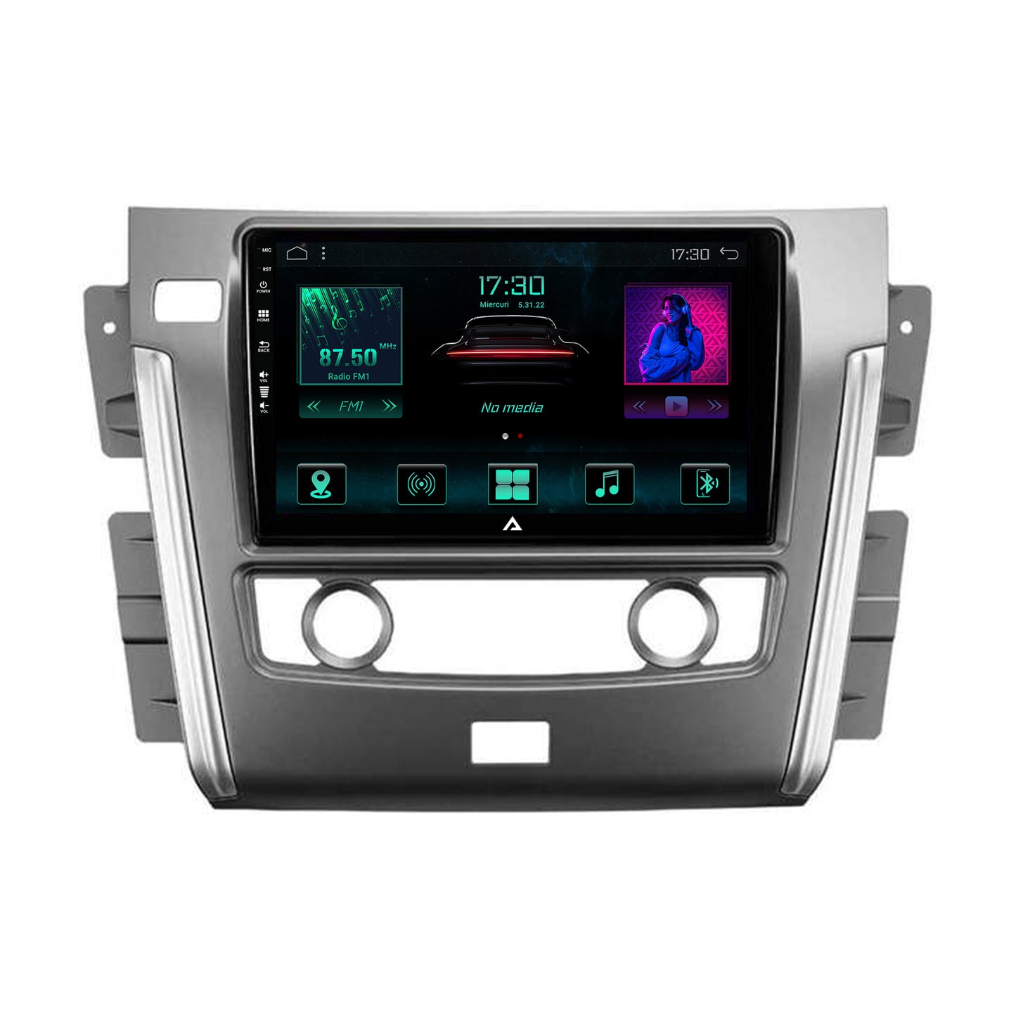 Navigatie Nissan Patrol (2012-2020), Android, A-Octacore / 4GB RAM + 64GB ROM, 10.1 Inch - AD-BGA10004+AD-BGRKIT164