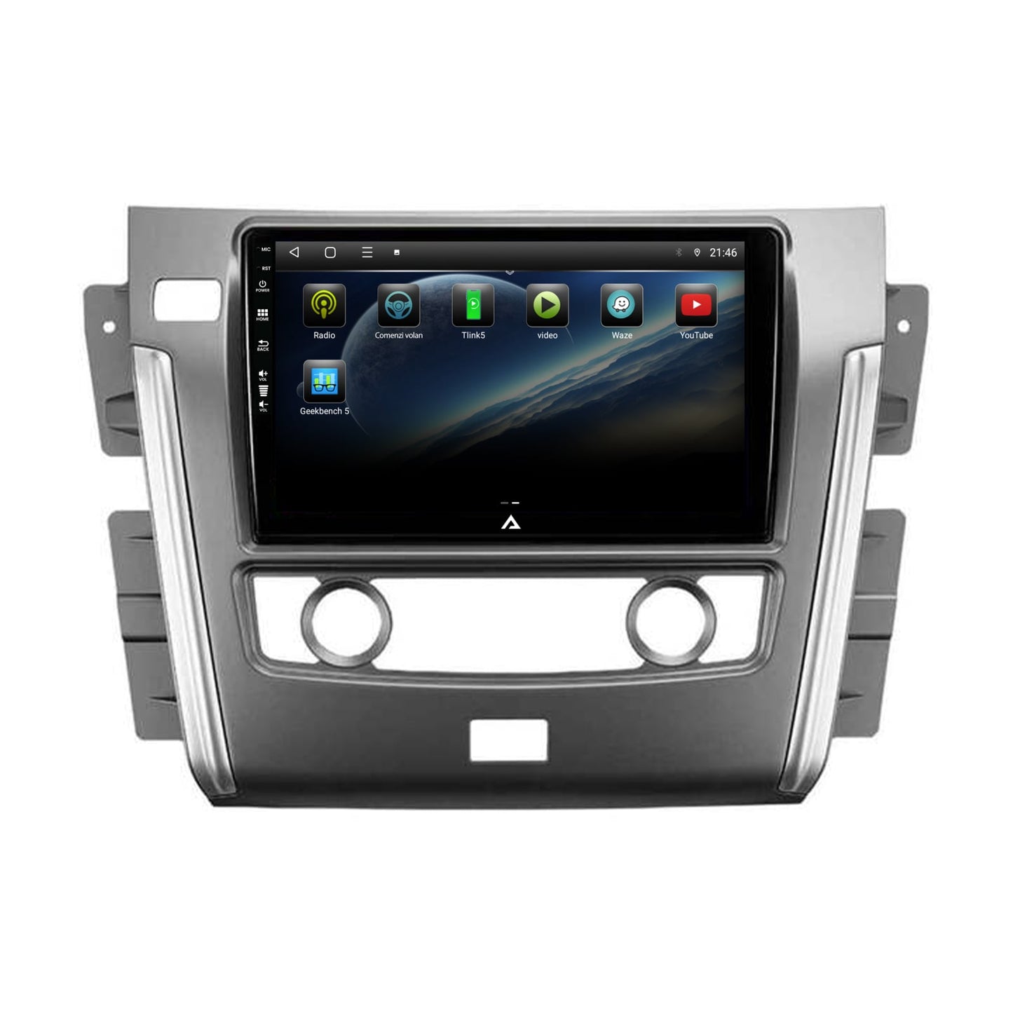 Navigatie Nissan Patrol (2012-2020), Android, P-Octacore / 2GB RAM + 32GB ROM, 10.1 Inch - AD-BGP10002+AD-BGRKIT164