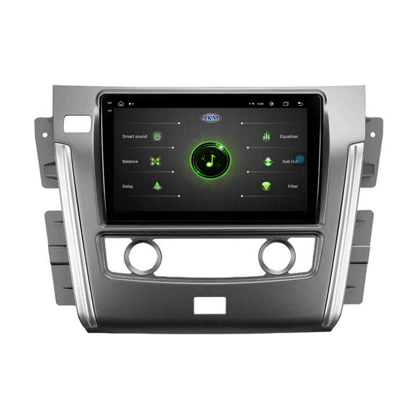 Navigatie Nissan Patrol (2012-2020), Android, V-Octacore / 4GB RAM + 64GB ROM, 10.36 Inch - AD-BGV10004+AD-BGRKIT164
