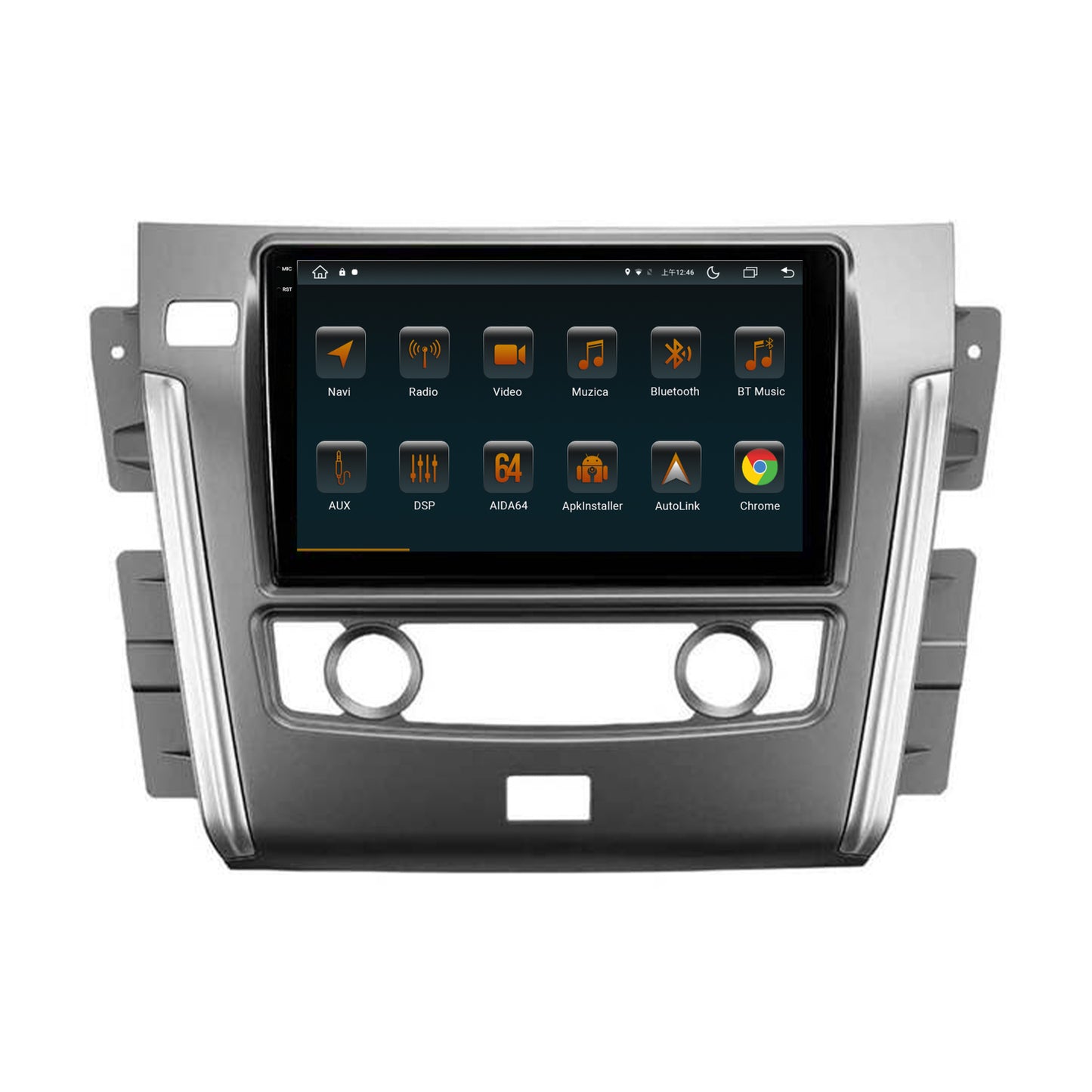 Navigatie Nissan Patrol (2012-2020), Android, V-Octacore / 4GB RAM + 64GB ROM, 10.36 Inch - AD-BGV10004+AD-BGRKIT164